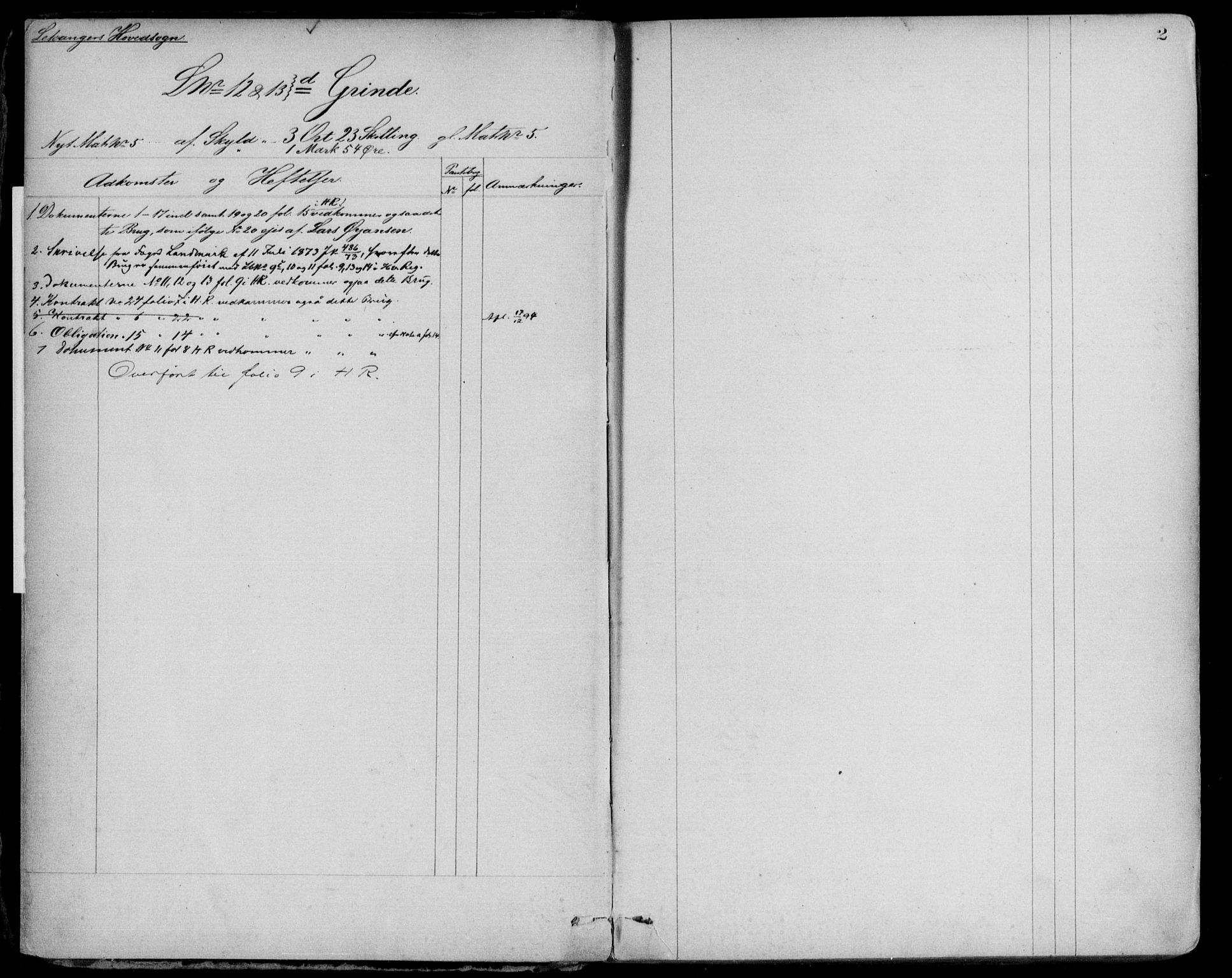 Ytre Sogn tingrett, SAB/A-2601/1/G/Gaa/L0008: Mortgage register no. II.A.a.8, 1800-1900, p. 2