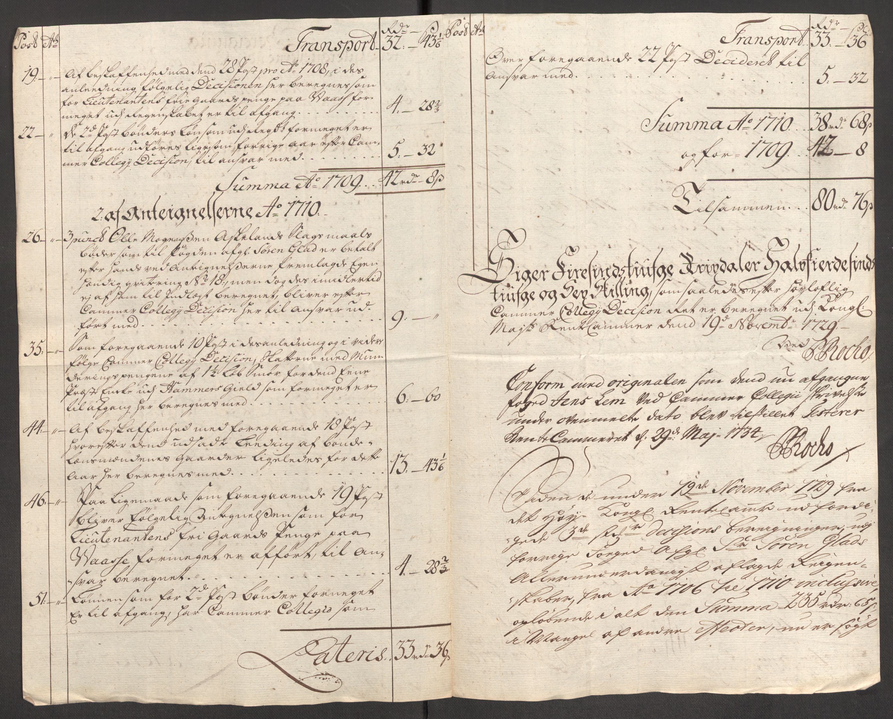 Rentekammeret inntil 1814, Reviderte regnskaper, Fogderegnskap, AV/RA-EA-4092/R51/L3191: Fogderegnskap Nordhordland og Voss, 1710, p. 278