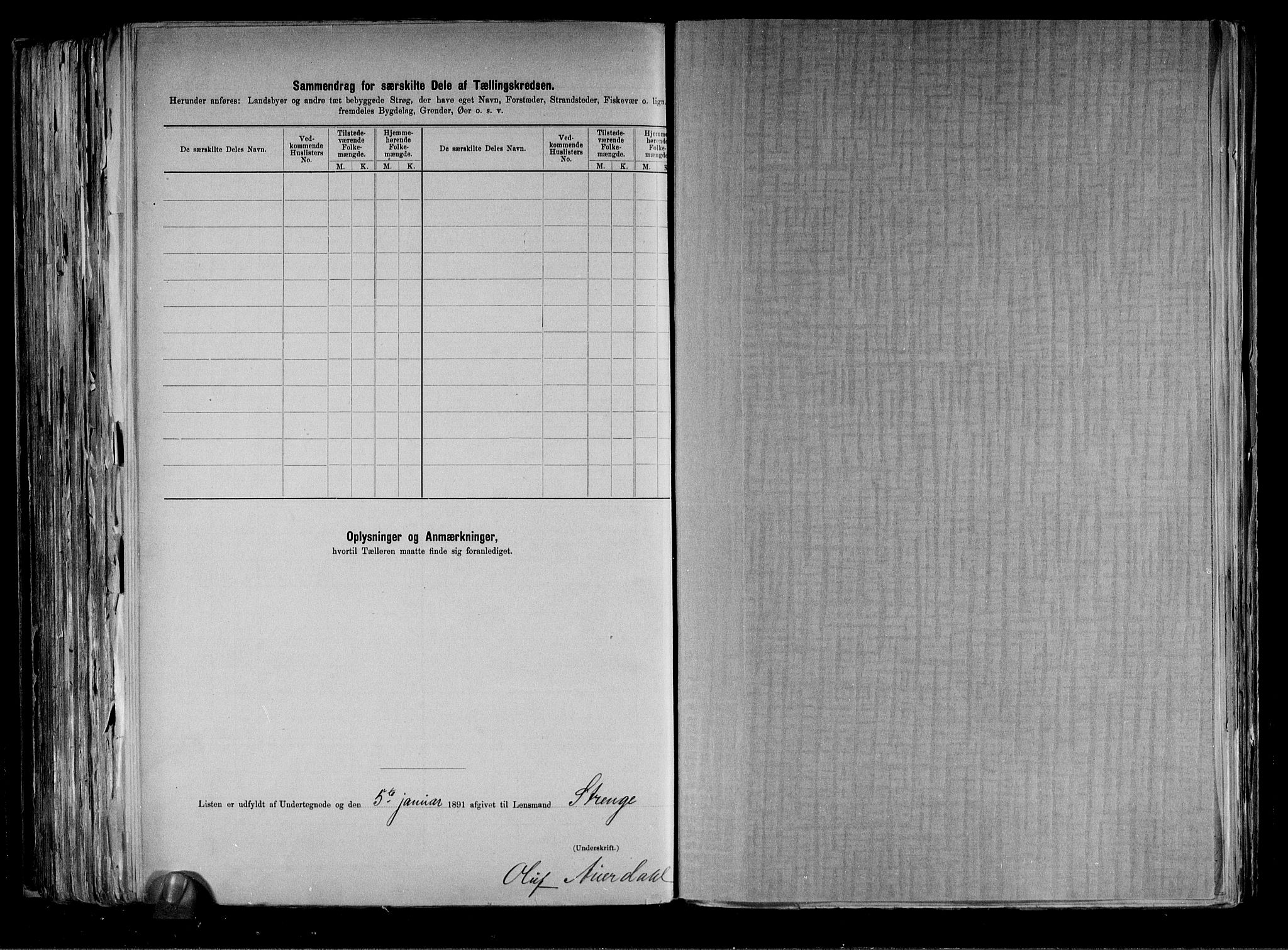 RA, 1891 census for 0629 Sandsvær, 1891, p. 40