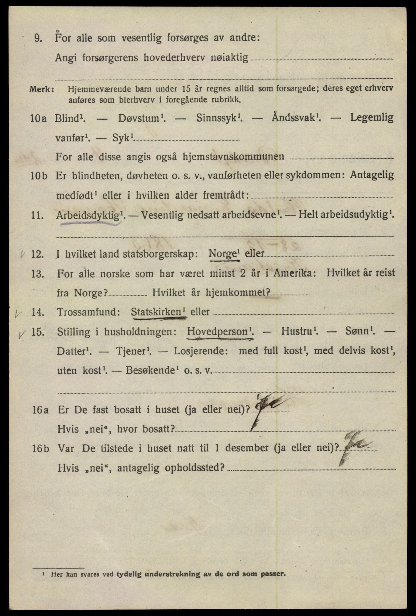 SAO, 1920 census for Kristiania, 1920, p. 169454