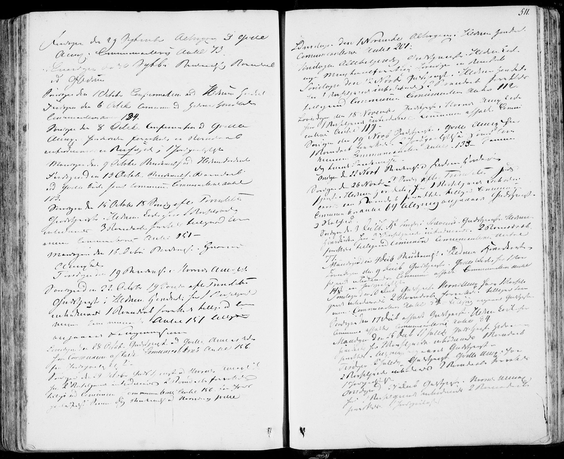 Hedrum kirkebøker, AV/SAKO-A-344/F/Fa/L0005: Parish register (official) no. I 5, 1835-1848, p. 511