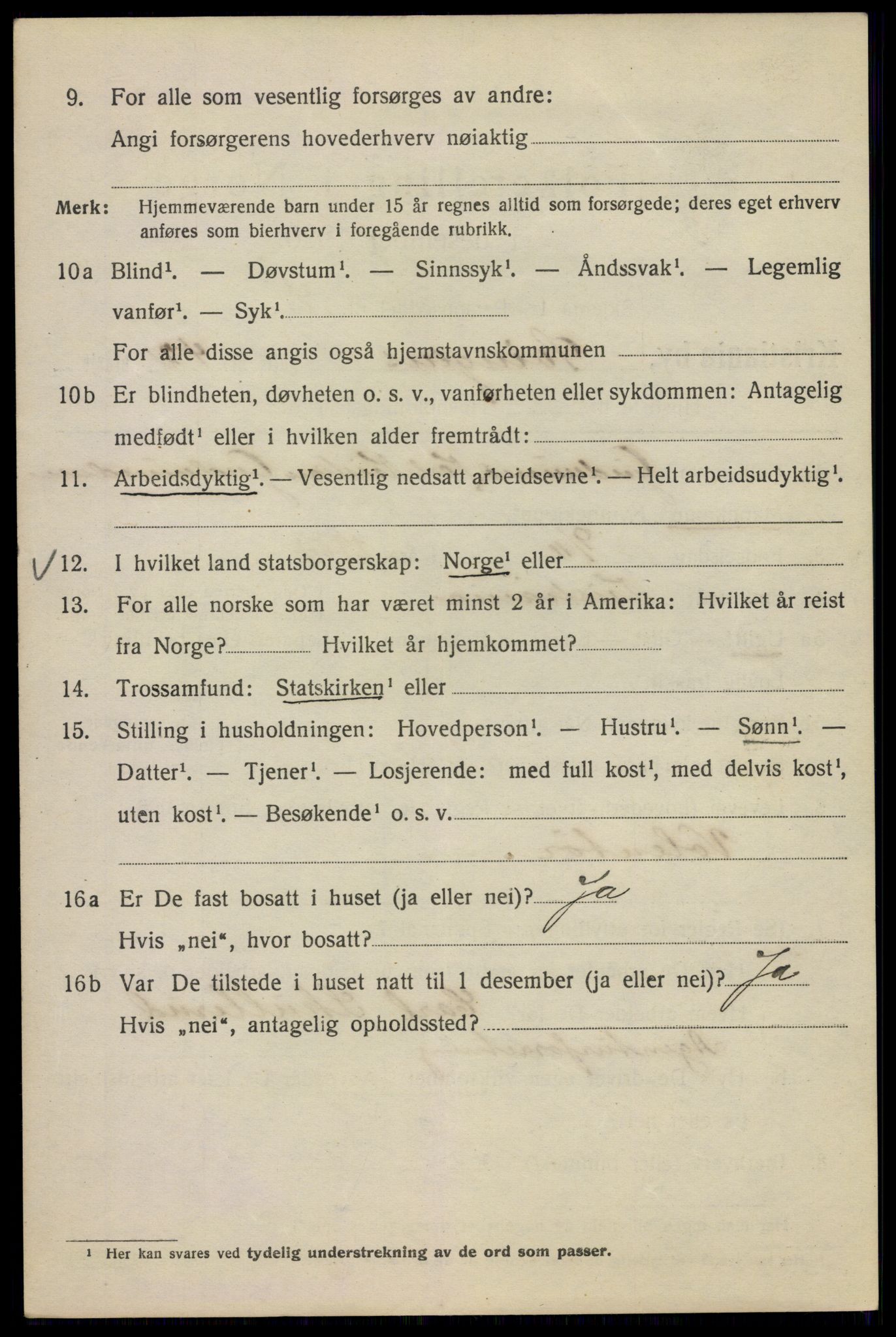 SAO, 1920 census for Kristiania, 1920, p. 560518