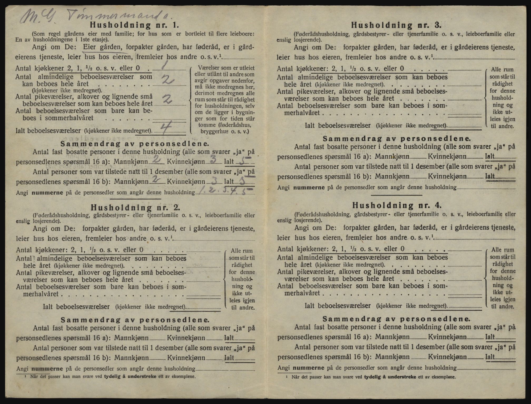 SATØ, 1920 census for Lenvik, 1920, p. 55