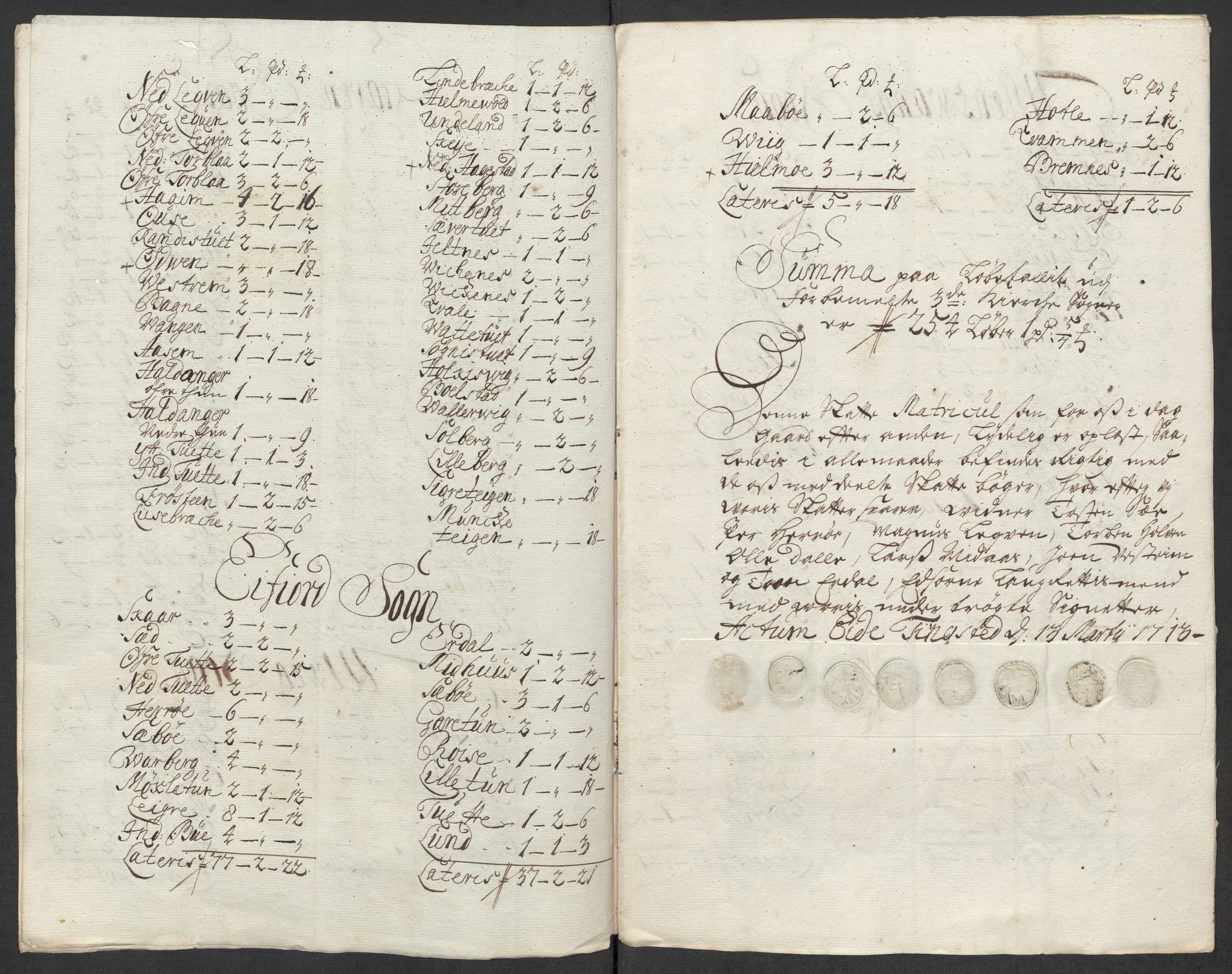 Rentekammeret inntil 1814, Reviderte regnskaper, Fogderegnskap, RA/EA-4092/R48/L2988: Fogderegnskap Sunnhordland og Hardanger, 1712, p. 243