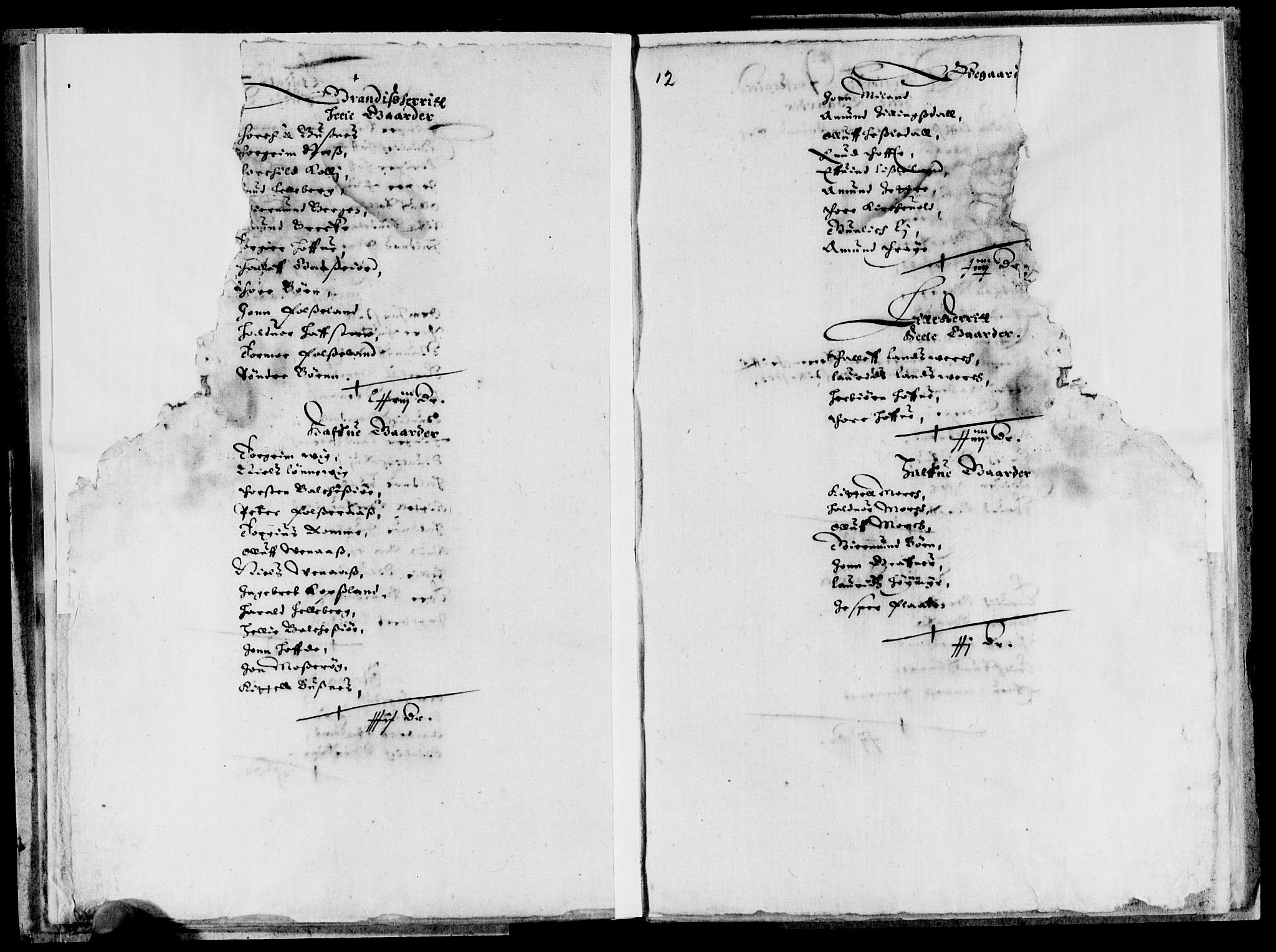 Rentekammeret inntil 1814, Reviderte regnskaper, Lensregnskaper, AV/RA-EA-5023/R/Rb/Rbp/L0031: Bratsberg len, 1644-1645