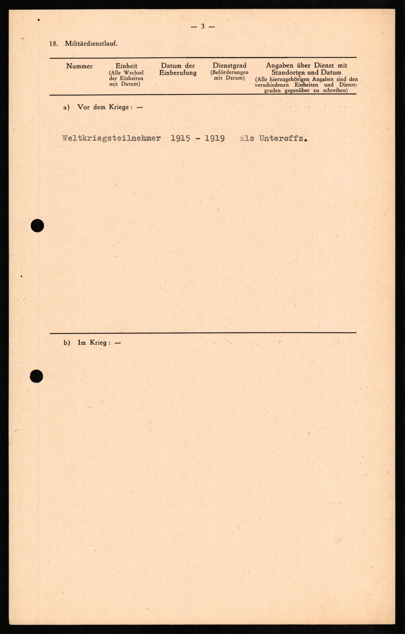 Forsvaret, Forsvarets overkommando II, RA/RAFA-3915/D/Db/L0011: CI Questionaires. Tyske okkupasjonsstyrker i Norge. Tyskere., 1945-1946, p. 128