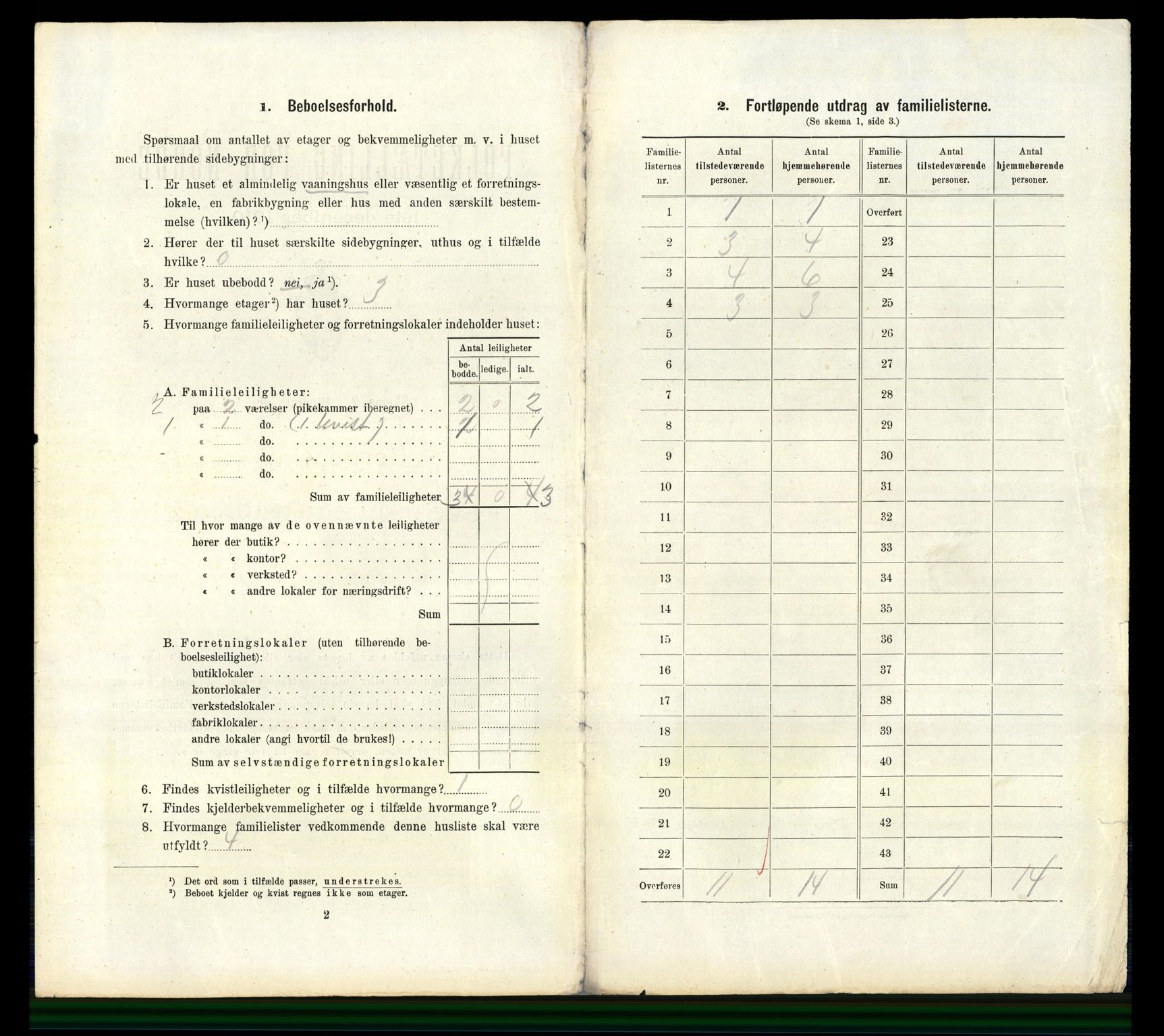 RA, 1910 census for Bergen, 1910, p. 37442