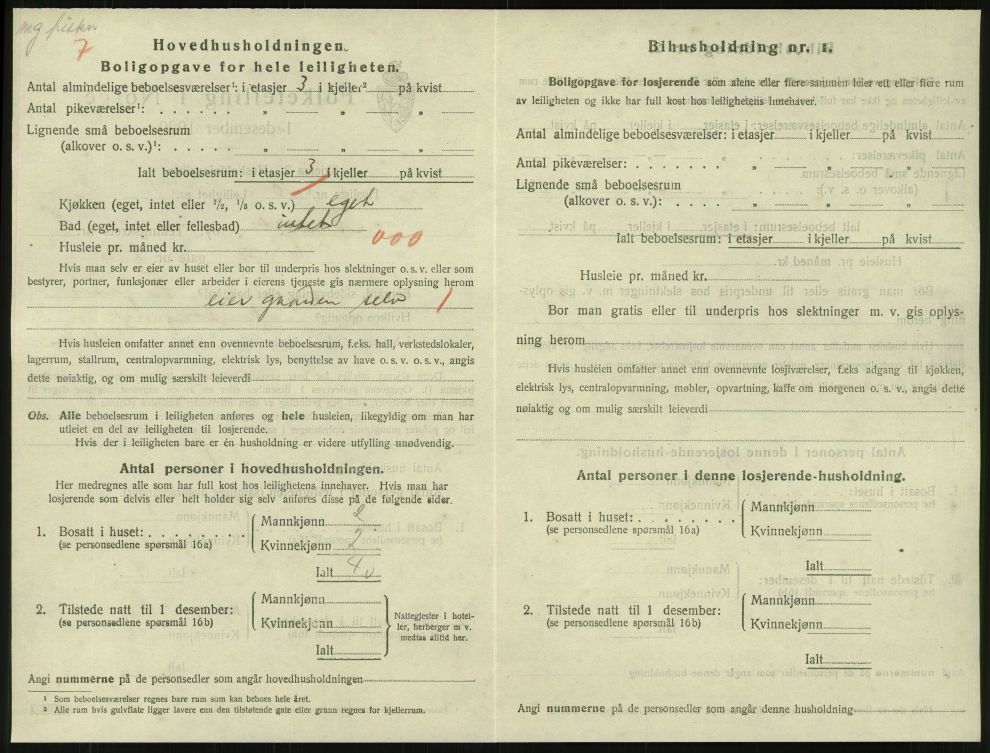 SAT, 1920 census for Namsos, 1920, p. 1636