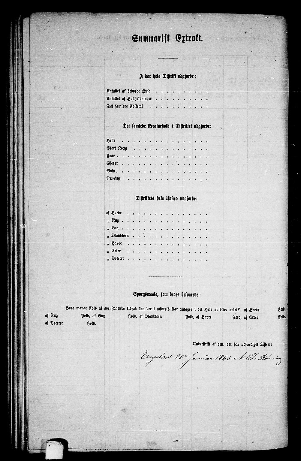 RA, 1865 census for Overhalla, 1865, p. 45