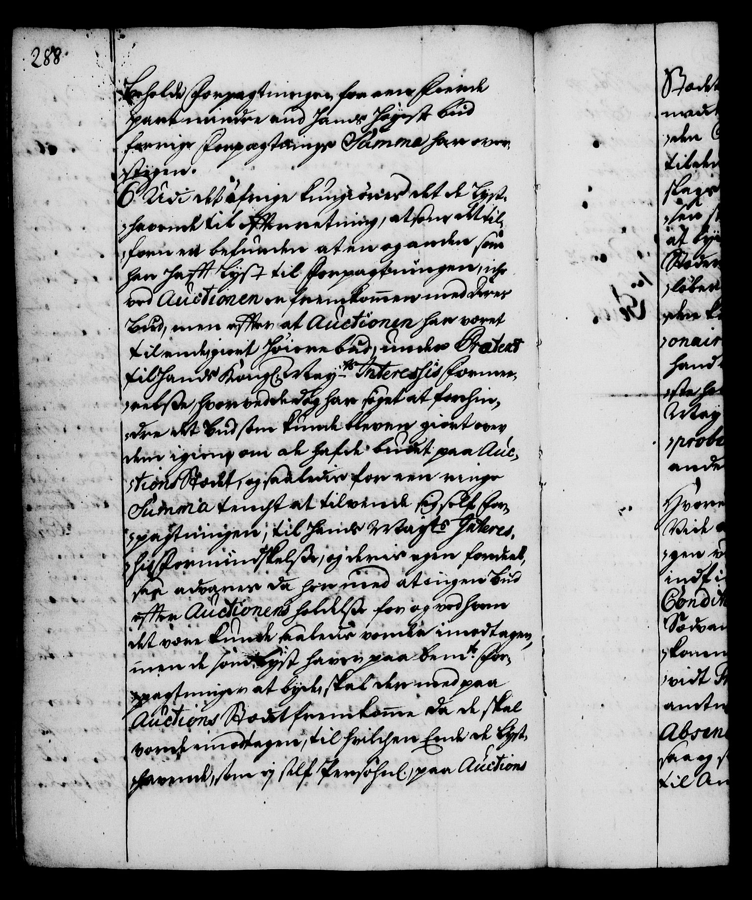 Rentekammeret, Kammerkanselliet, RA/EA-3111/G/Gg/Gga/L0002: Norsk ekspedisjonsprotokoll med register (merket RK 53.2), 1723-1727, p. 288