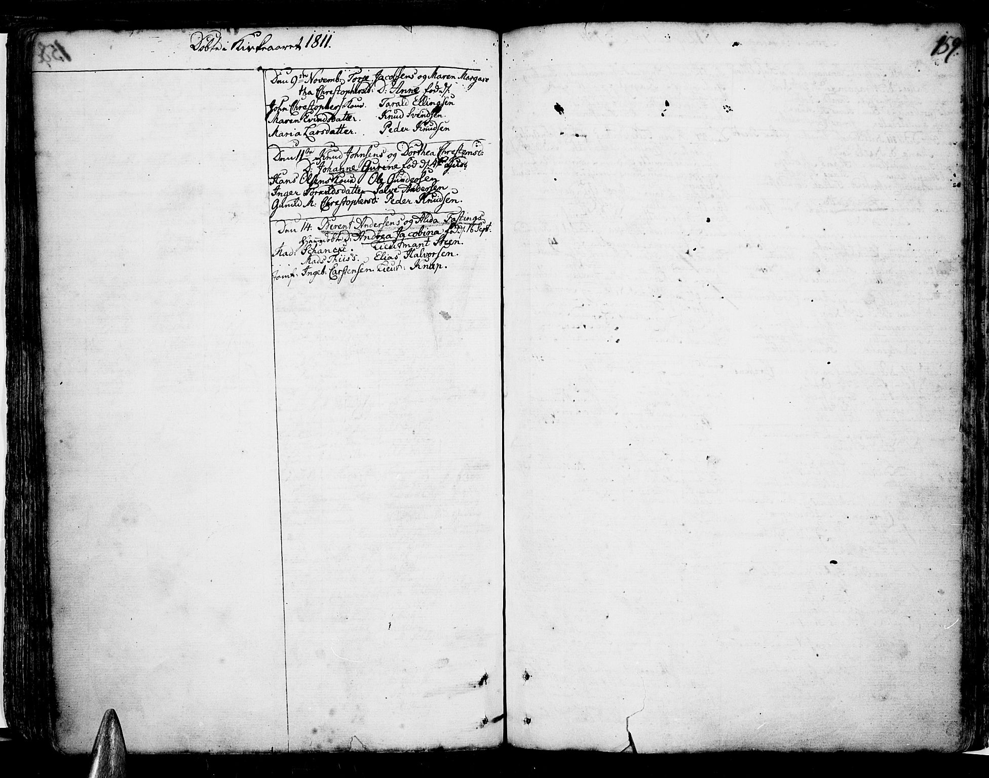 Risør sokneprestkontor, AV/SAK-1111-0035/F/Fb/L0002: Parish register (copy) no. B 2, 1747-1812, p. 159