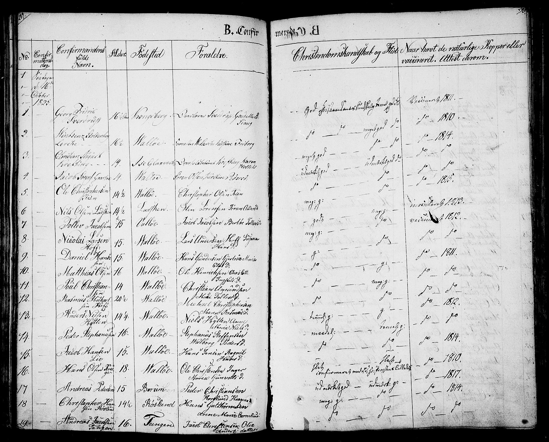 Sem kirkebøker, AV/SAKO-A-5/F/Fa/L0005: Parish register (official) no. I 5, 1825-1842, p. 289-290