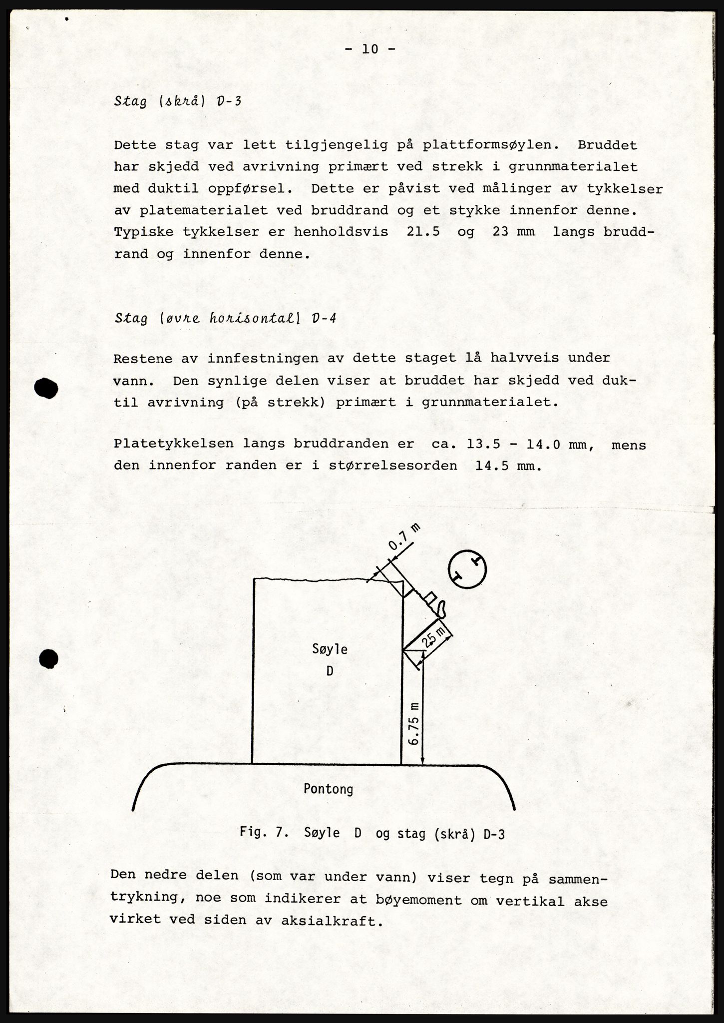 Justisdepartementet, Granskningskommisjonen ved Alexander Kielland-ulykken 27.3.1980, AV/RA-S-1165/D/L0021: V Forankring (Doku.liste + V1-V3 av 3)/W Materialundersøkelser (Doku.liste + W1-W10 av 10 - W9 eske 26), 1980-1981, p. 181