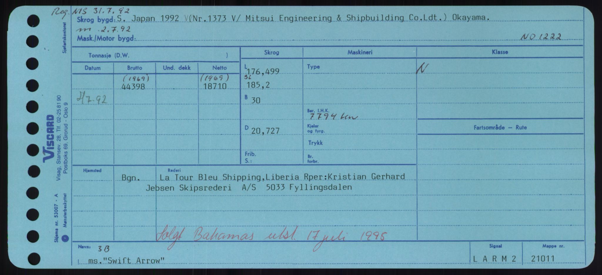 Sjøfartsdirektoratet med forløpere, Skipsmålingen, AV/RA-S-1627/H/Hd/L0037: Fartøy, Su-Så, p. 399