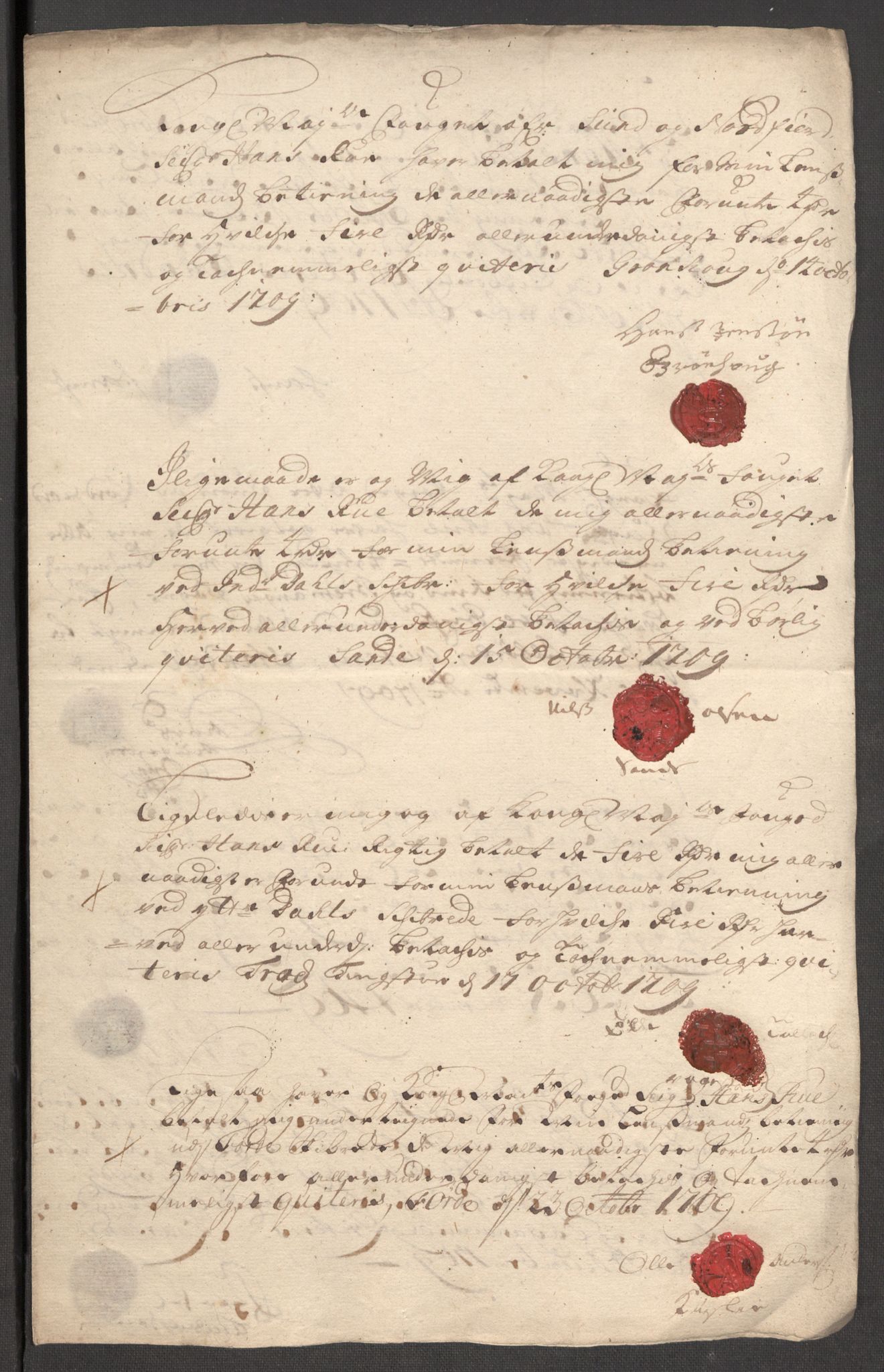 Rentekammeret inntil 1814, Reviderte regnskaper, Fogderegnskap, RA/EA-4092/R53/L3432: Fogderegnskap Sunn- og Nordfjord, 1709, p. 168