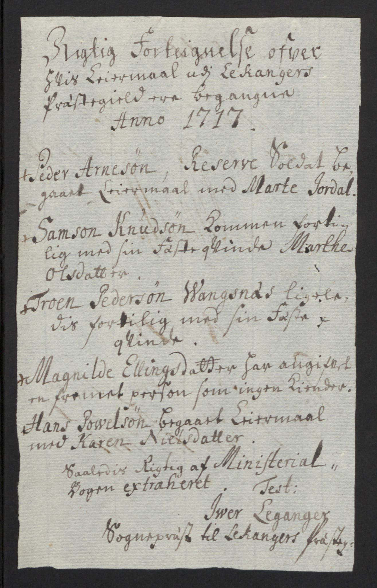 Rentekammeret inntil 1814, Reviderte regnskaper, Fogderegnskap, AV/RA-EA-4092/R52/L3321: Fogderegnskap Sogn, 1717-1718, p. 90