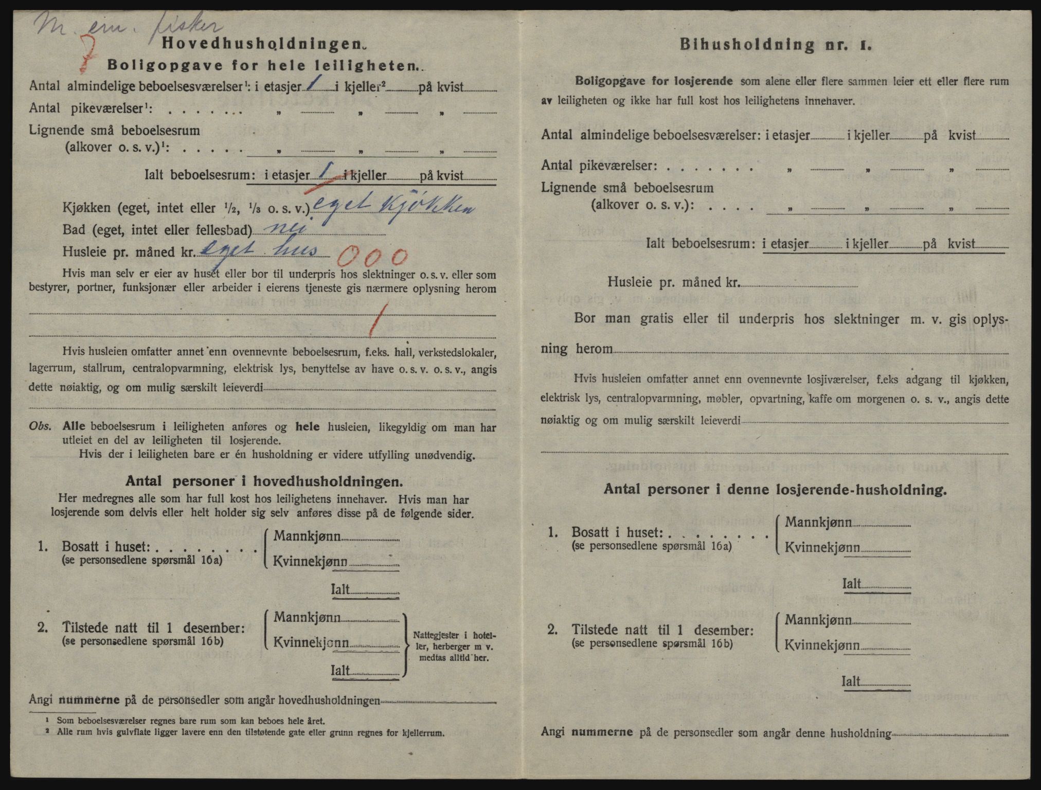 SATØ, 1920 census for Vadsø, 1920, p. 707