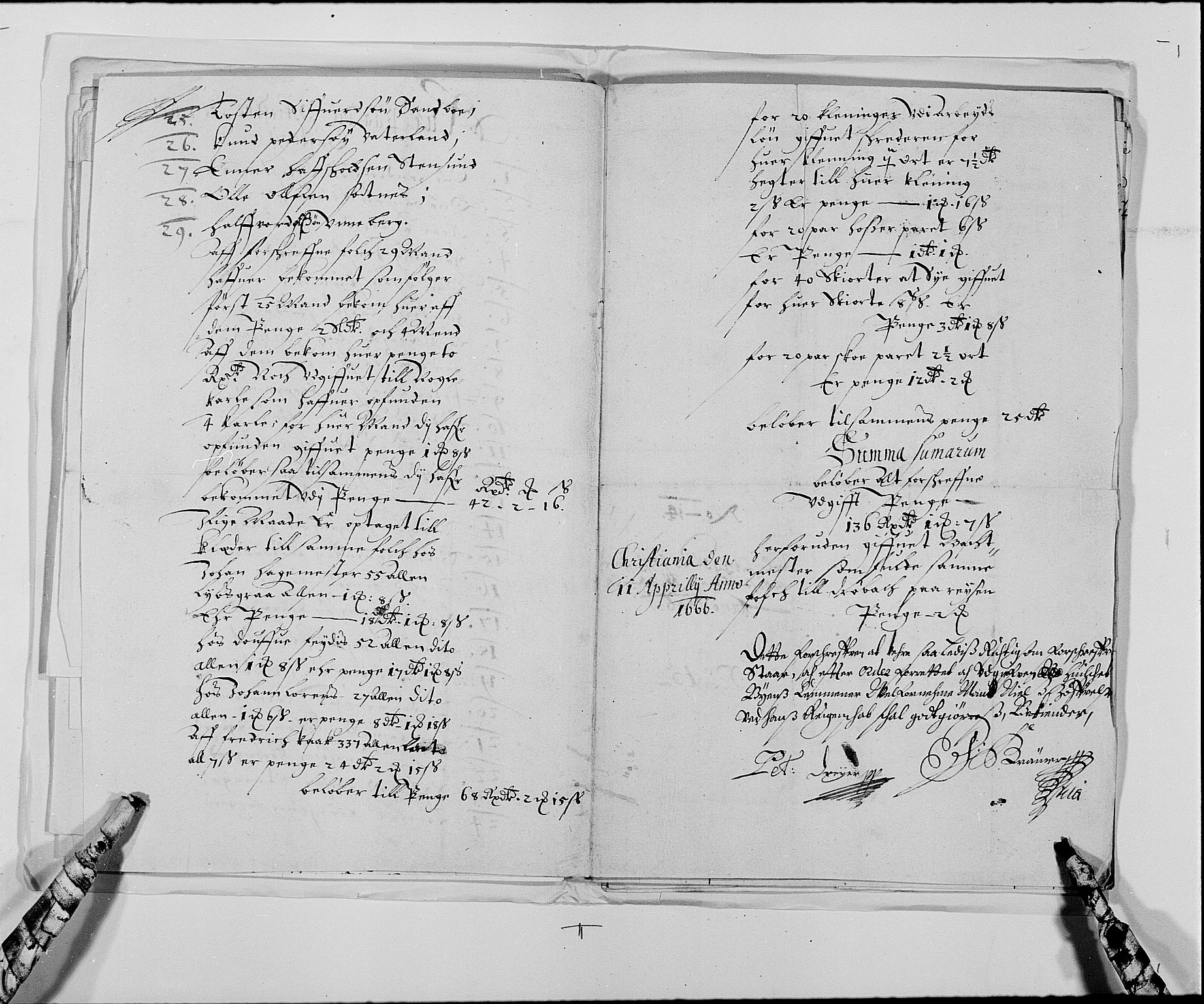 Rentekammeret inntil 1814, Reviderte regnskaper, Byregnskaper, AV/RA-EA-4066/R/Re/L0058: [E3] Kontribusjonsregnskap (med Bragernes og Strømsø), 1675-1679, p. 23