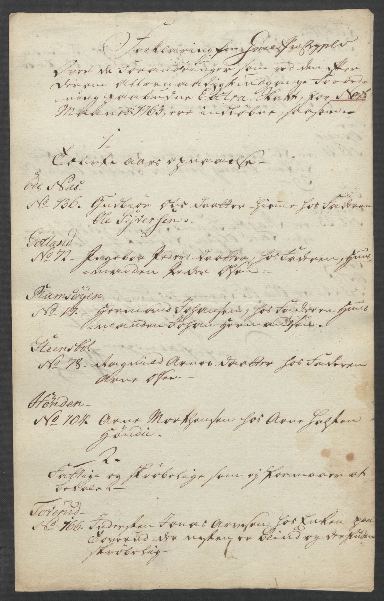 Rentekammeret inntil 1814, Reviderte regnskaper, Fogderegnskap, AV/RA-EA-4092/R14/L0959: Ekstraskatten Solør og Odal, 1763-1770, p. 108