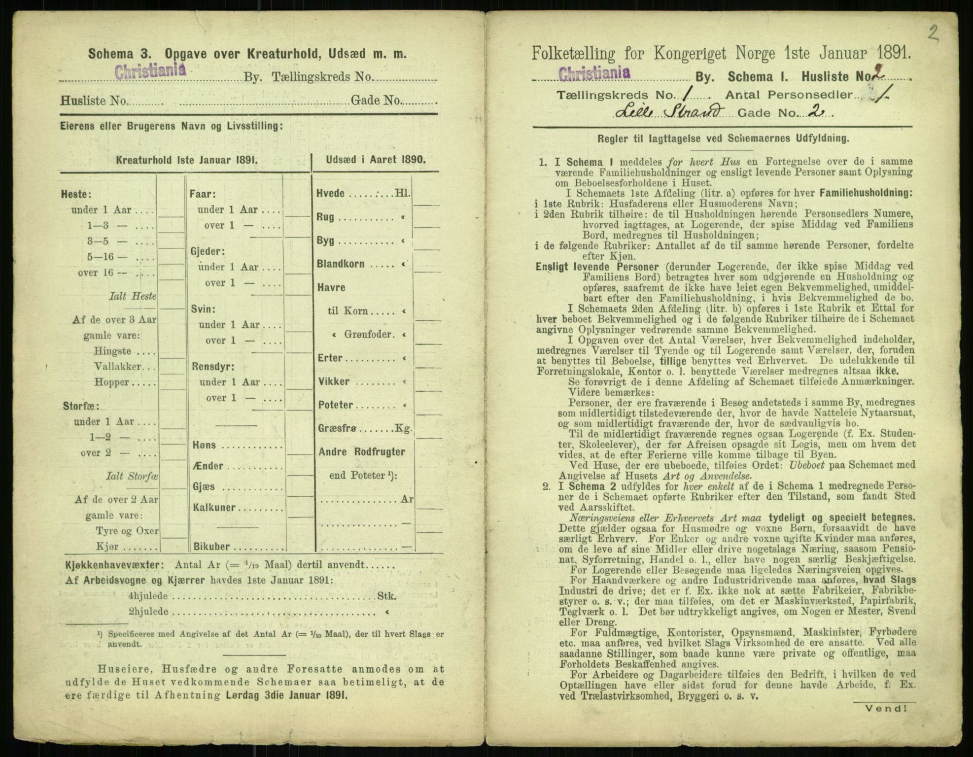 RA, 1891 census for 0301 Kristiania, 1891, p. 202