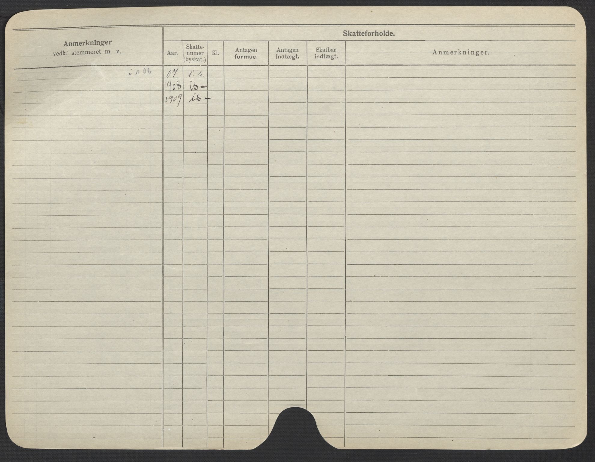 Oslo folkeregister, Registerkort, AV/SAO-A-11715/F/Fa/Fac/L0017: Kvinner, 1906-1914, p. 270b