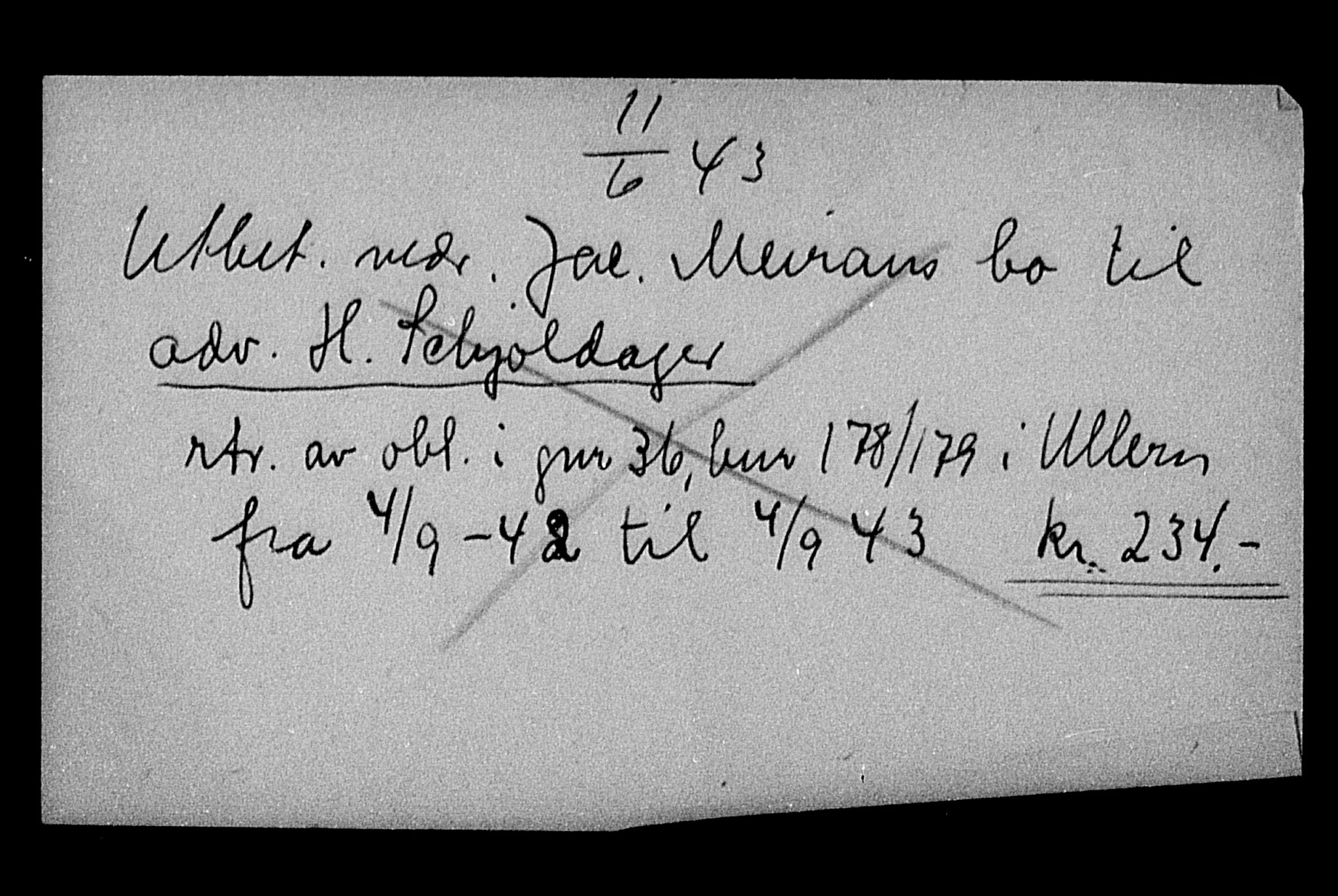 Justisdepartementet, Tilbakeføringskontoret for inndratte formuer, AV/RA-S-1564/H/Hc/Hcc/L0963: --, 1945-1947, p. 325