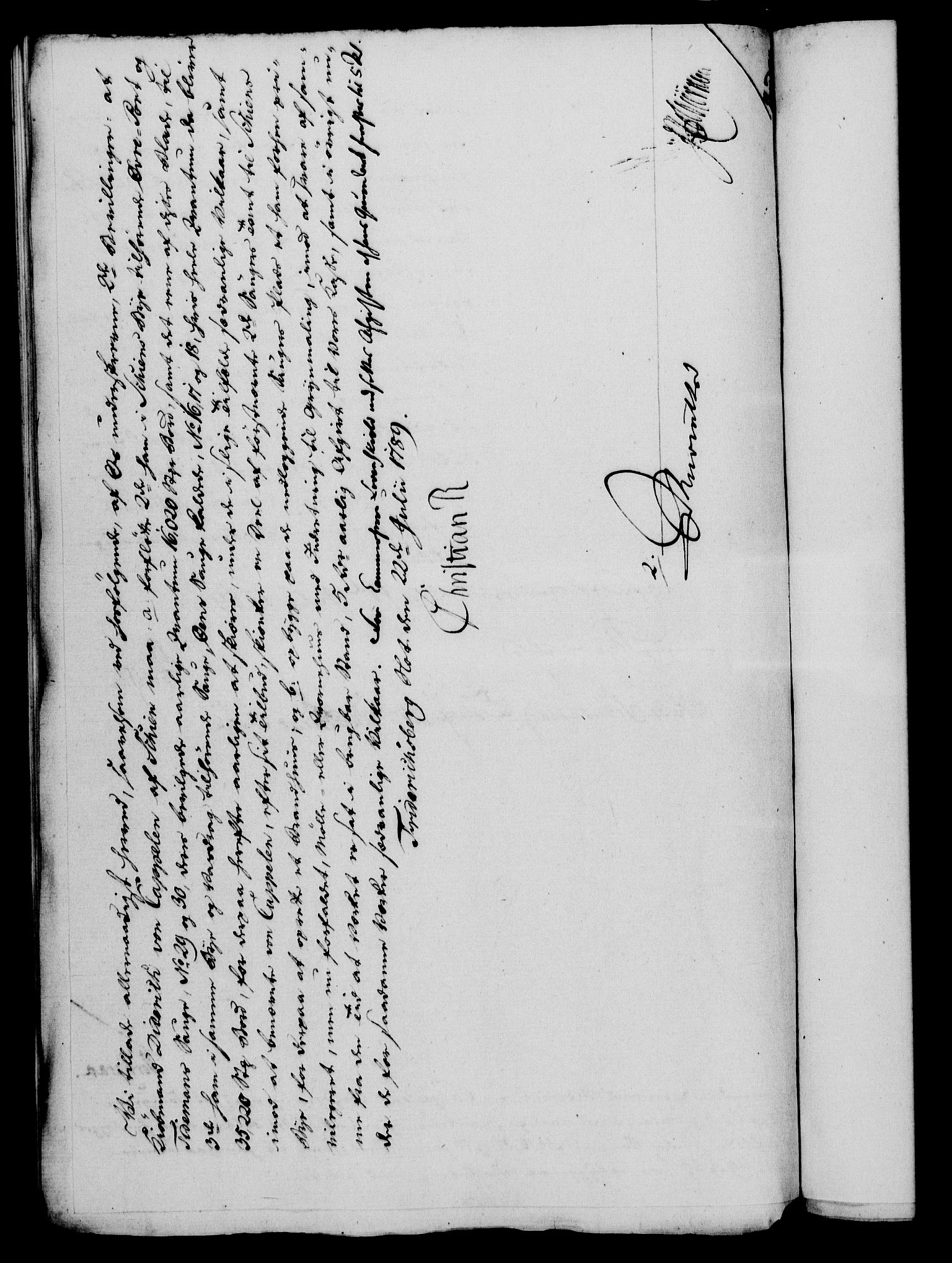 Rentekammeret, Kammerkanselliet, RA/EA-3111/G/Gf/Gfa/L0071: Norsk relasjons- og resolusjonsprotokoll (merket RK 52.71), 1789, p. 411