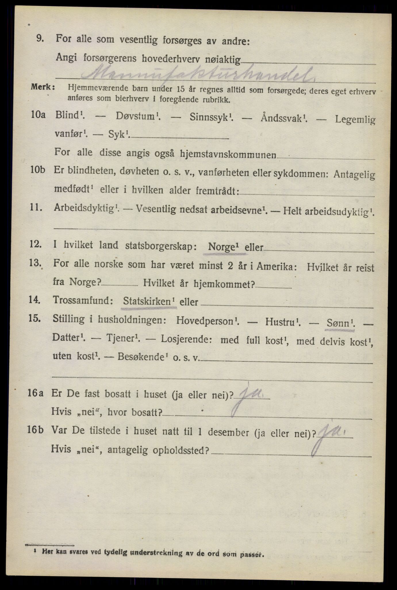 SAO, 1920 census for Enebakk, 1920, p. 2064