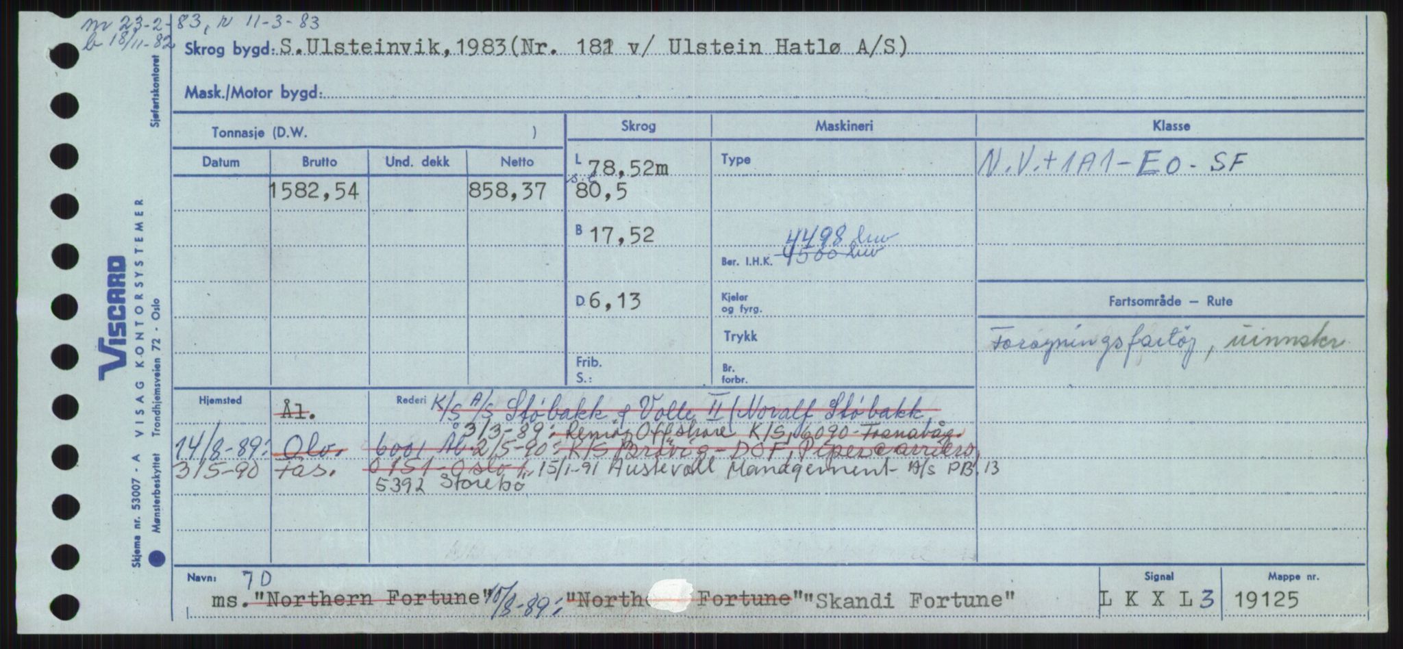 Sjøfartsdirektoratet med forløpere, Skipsmålingen, RA/S-1627/H/Ha/L0005/0001: Fartøy, S-Sven / Fartøy, S-Skji, p. 639