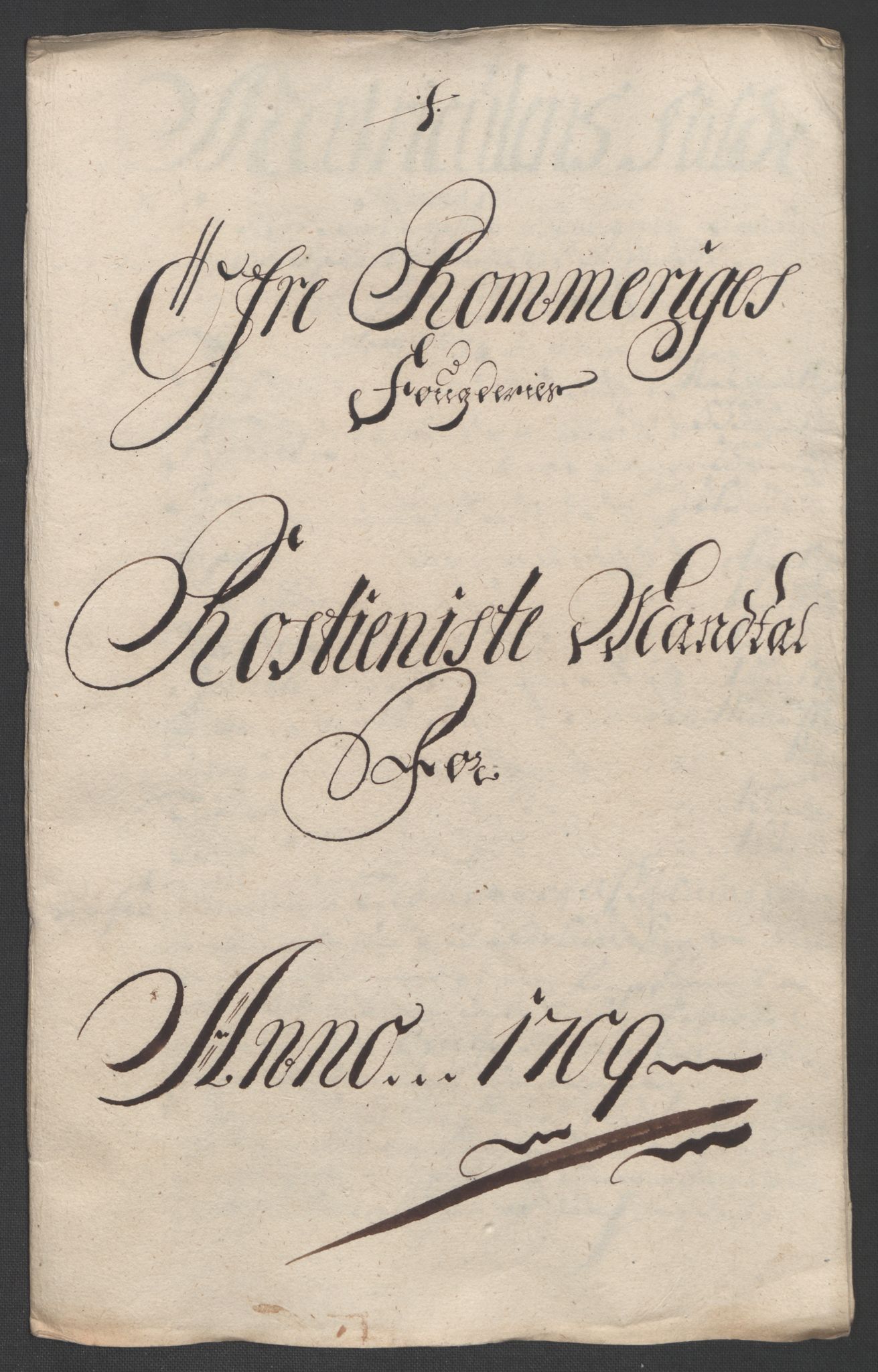 Rentekammeret inntil 1814, Reviderte regnskaper, Fogderegnskap, AV/RA-EA-4092/R12/L0719: Fogderegnskap Øvre Romerike, 1708-1709, p. 341