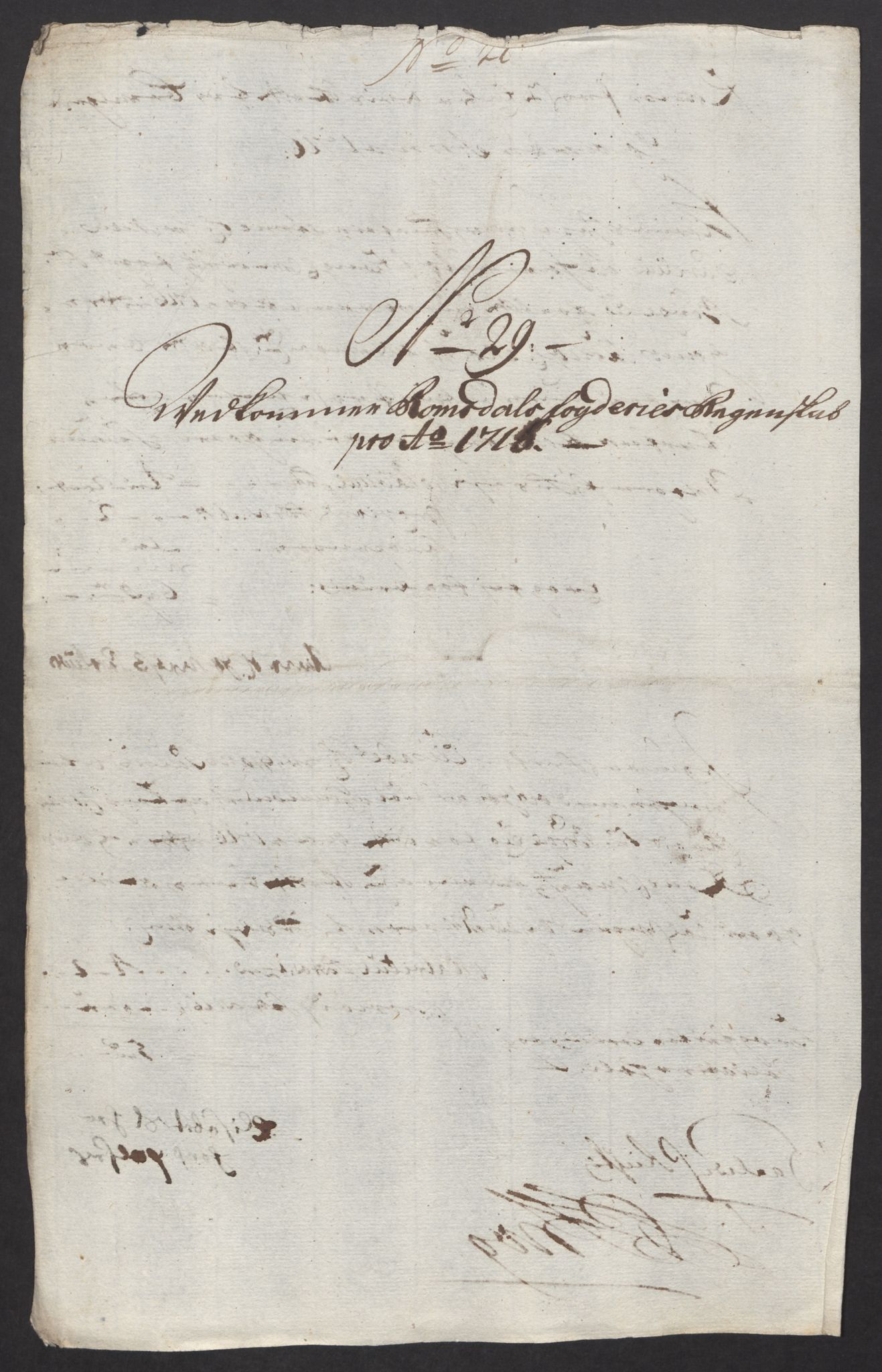 Rentekammeret inntil 1814, Reviderte regnskaper, Fogderegnskap, RA/EA-4092/R55/L3663: Fogderegnskap Romsdal, 1715-1716, p. 442