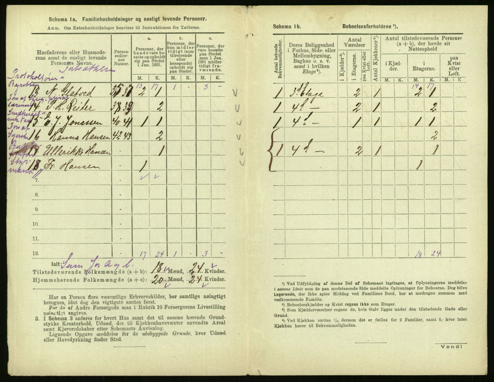 RA, 1891 census for 0301 Kristiania, 1891, p. 44858