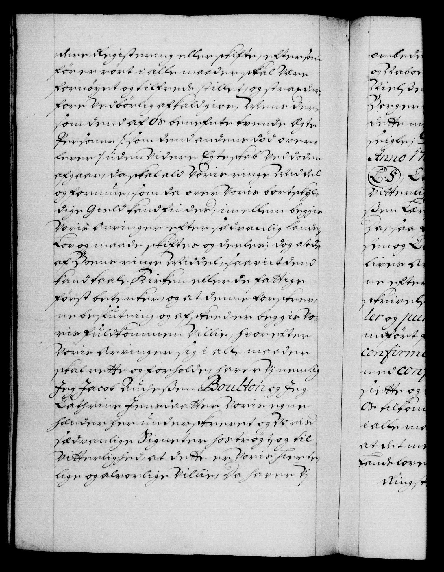 Danske Kanselli 1572-1799, AV/RA-EA-3023/F/Fc/Fca/Fcaa/L0018: Norske registre, 1699-1703, p. 521b