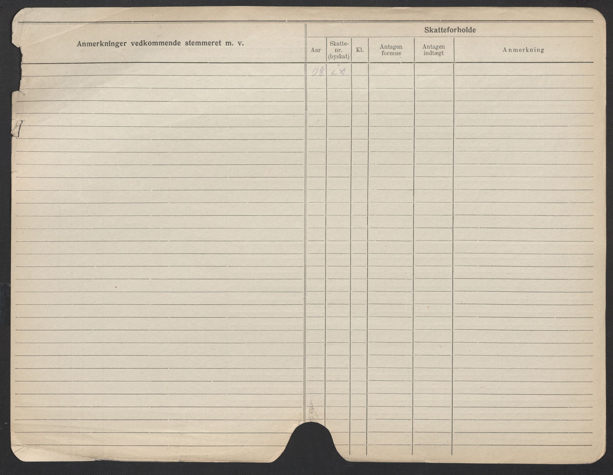 Oslo folkeregister, Registerkort, SAO/A-11715/F/Fa/Fac/L0024: Kvinner, 1906-1914, p. 198b