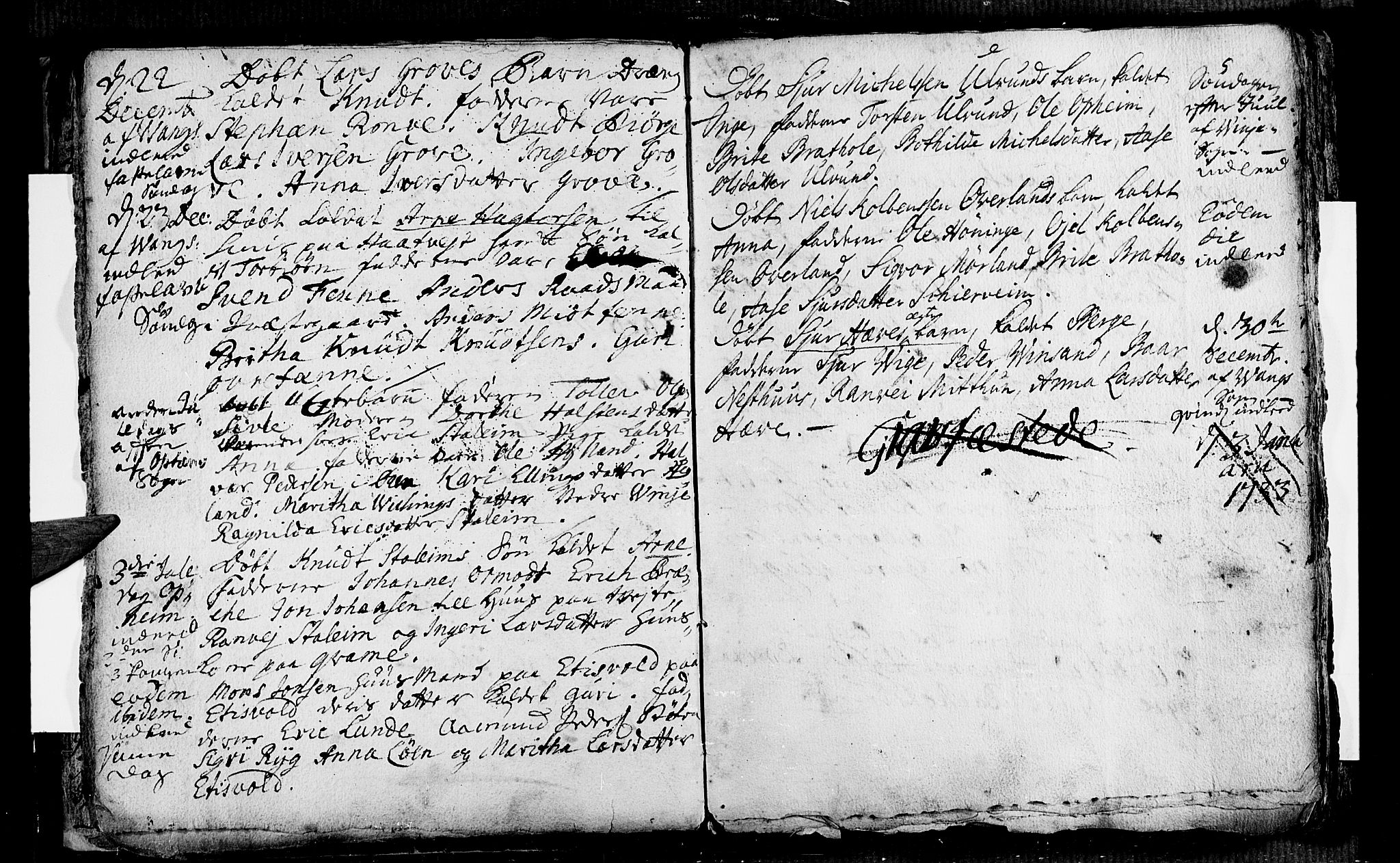 Voss sokneprestembete, AV/SAB-A-79001/H/Haa: Parish register (official) no. A 4, 1732-1736, p. 19