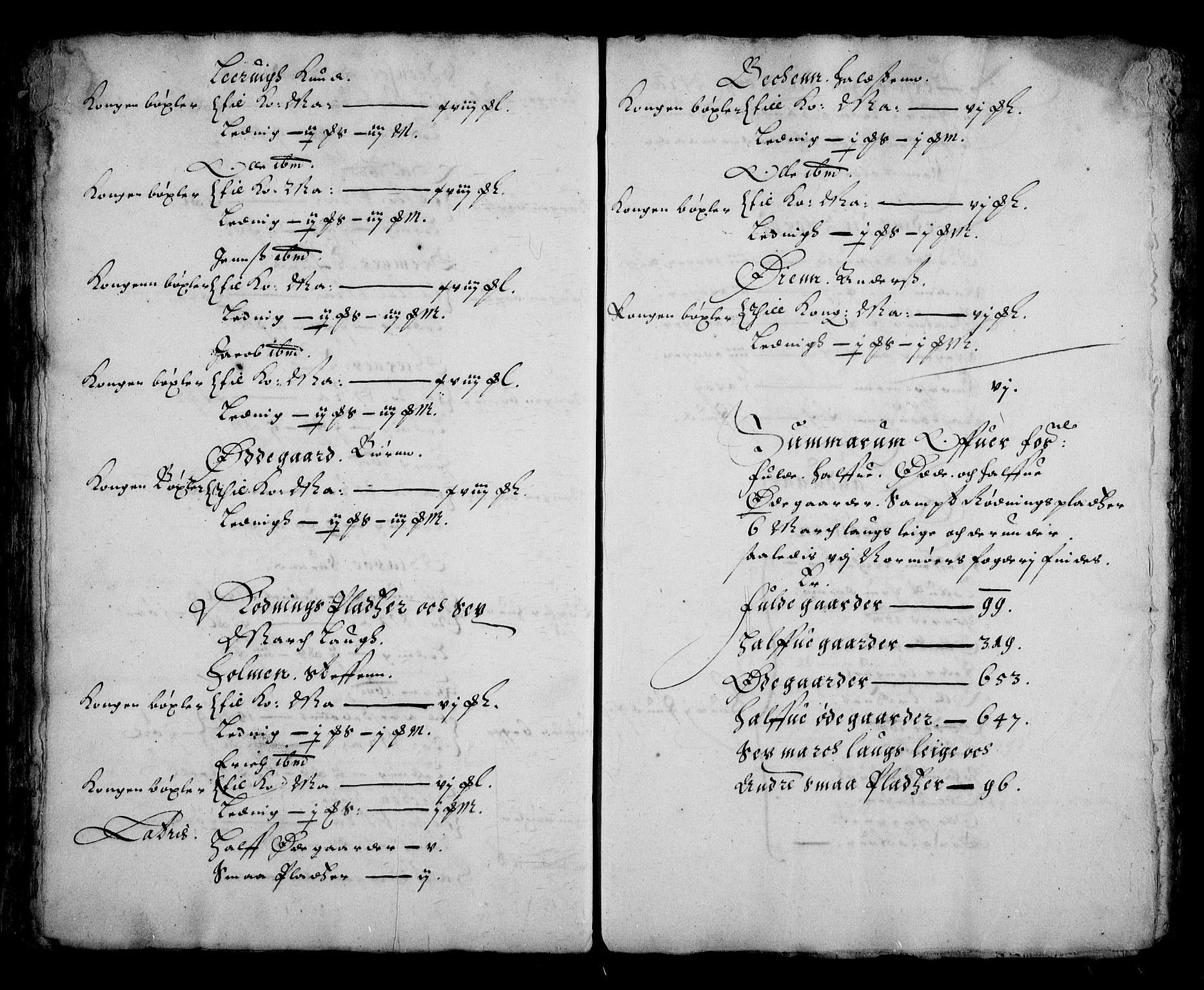 Rentekammeret inntil 1814, Realistisk ordnet avdeling, AV/RA-EA-4070/N/Na/L0002/0001: [XI g]: Trondheims stifts jordebøker: / Nordmøre fogderi, 1664