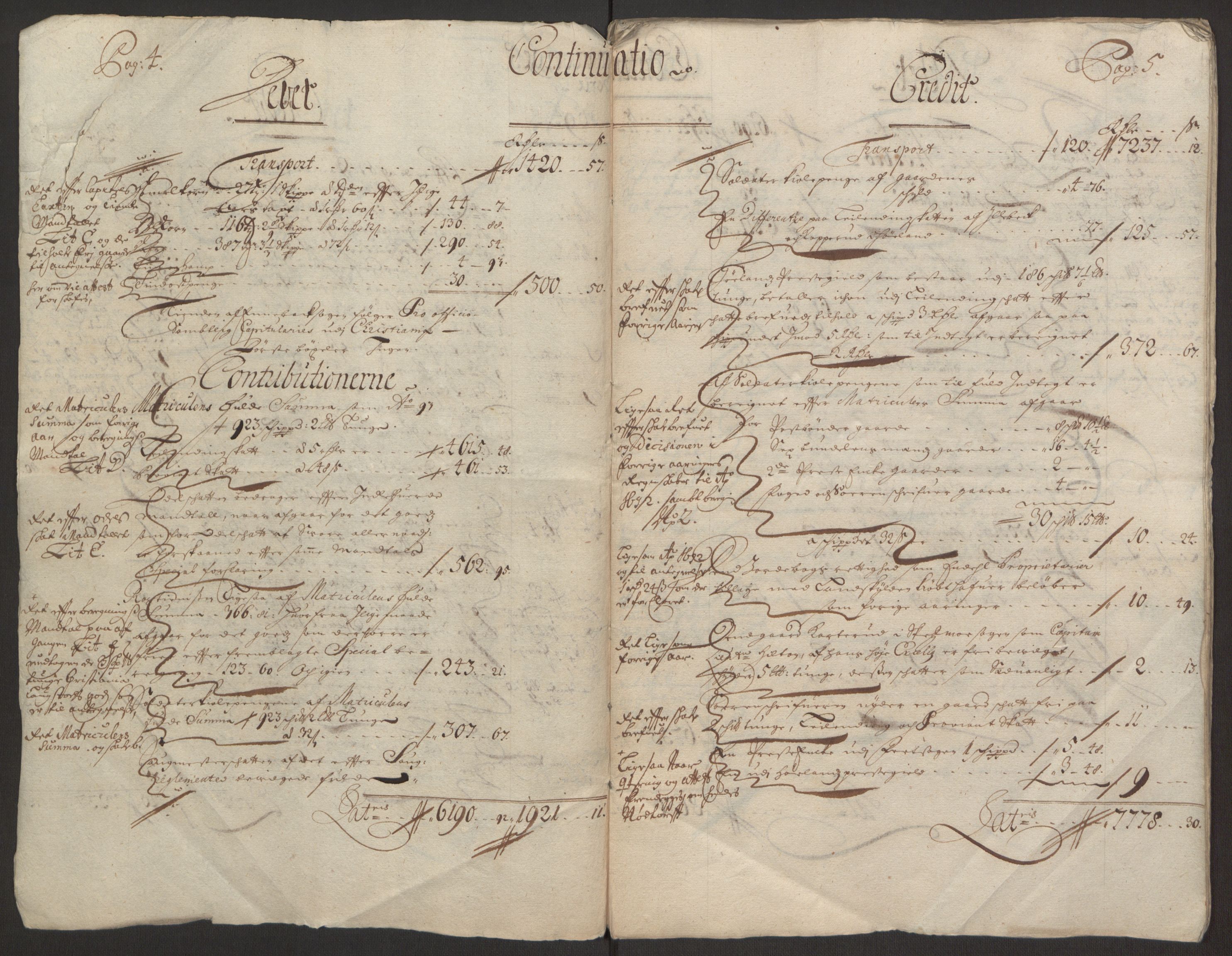 Rentekammeret inntil 1814, Reviderte regnskaper, Fogderegnskap, AV/RA-EA-4092/R11/L0579: Fogderegnskap Nedre Romerike, 1694-1695, p. 6