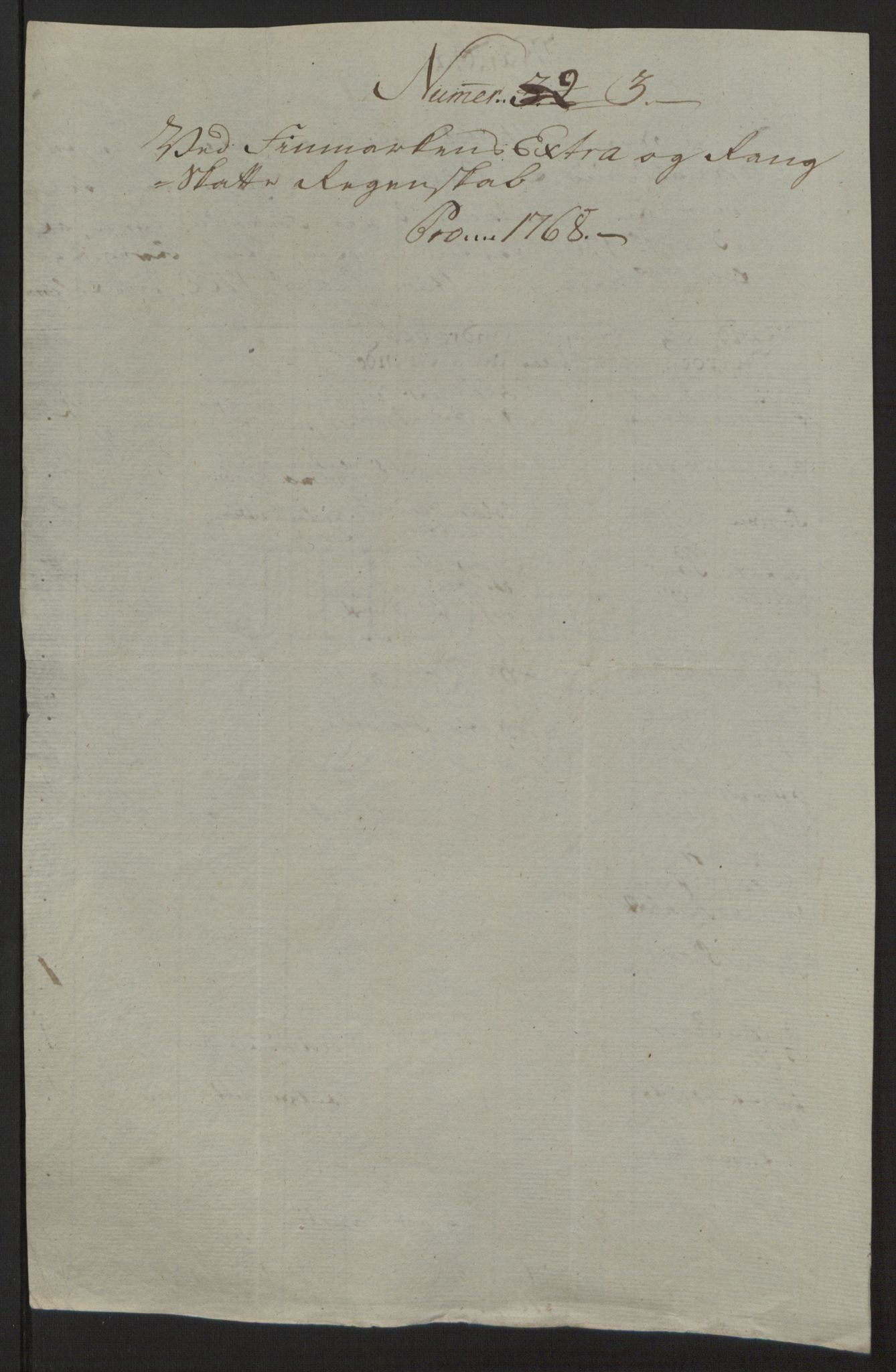 Rentekammeret inntil 1814, Reviderte regnskaper, Fogderegnskap, RA/EA-4092/R69/L4910: Ekstraskatten  Finnmark/Vardøhus, 1762-1772, p. 265