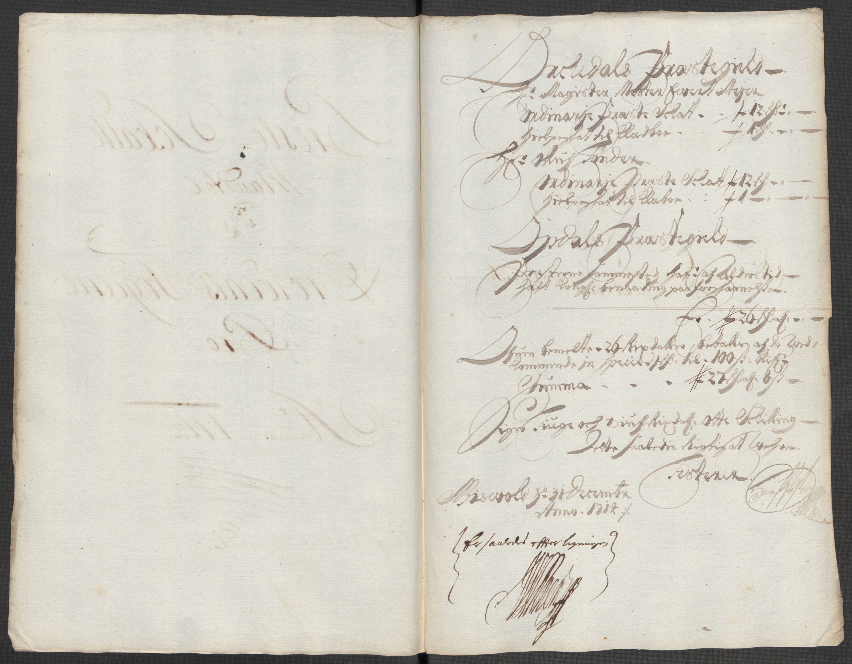 Rentekammeret inntil 1814, Reviderte regnskaper, Fogderegnskap, RA/EA-4092/R60/L3965: Fogderegnskap Orkdal og Gauldal, 1714, p. 102