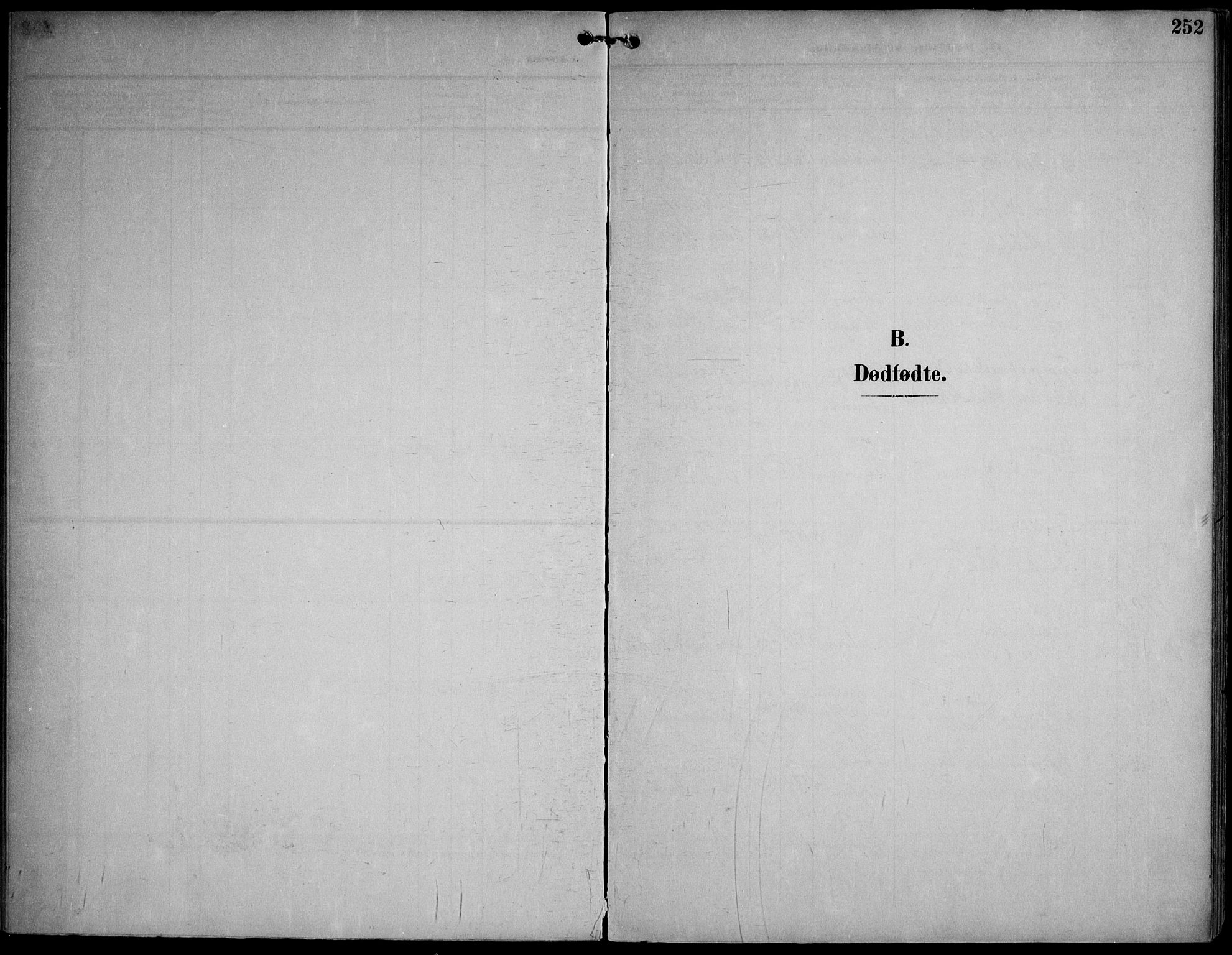 Strømsø kirkebøker, SAKO/A-246/F/Fa/L0026: Parish register (official) no. I 26, 1905-1914, p. 252