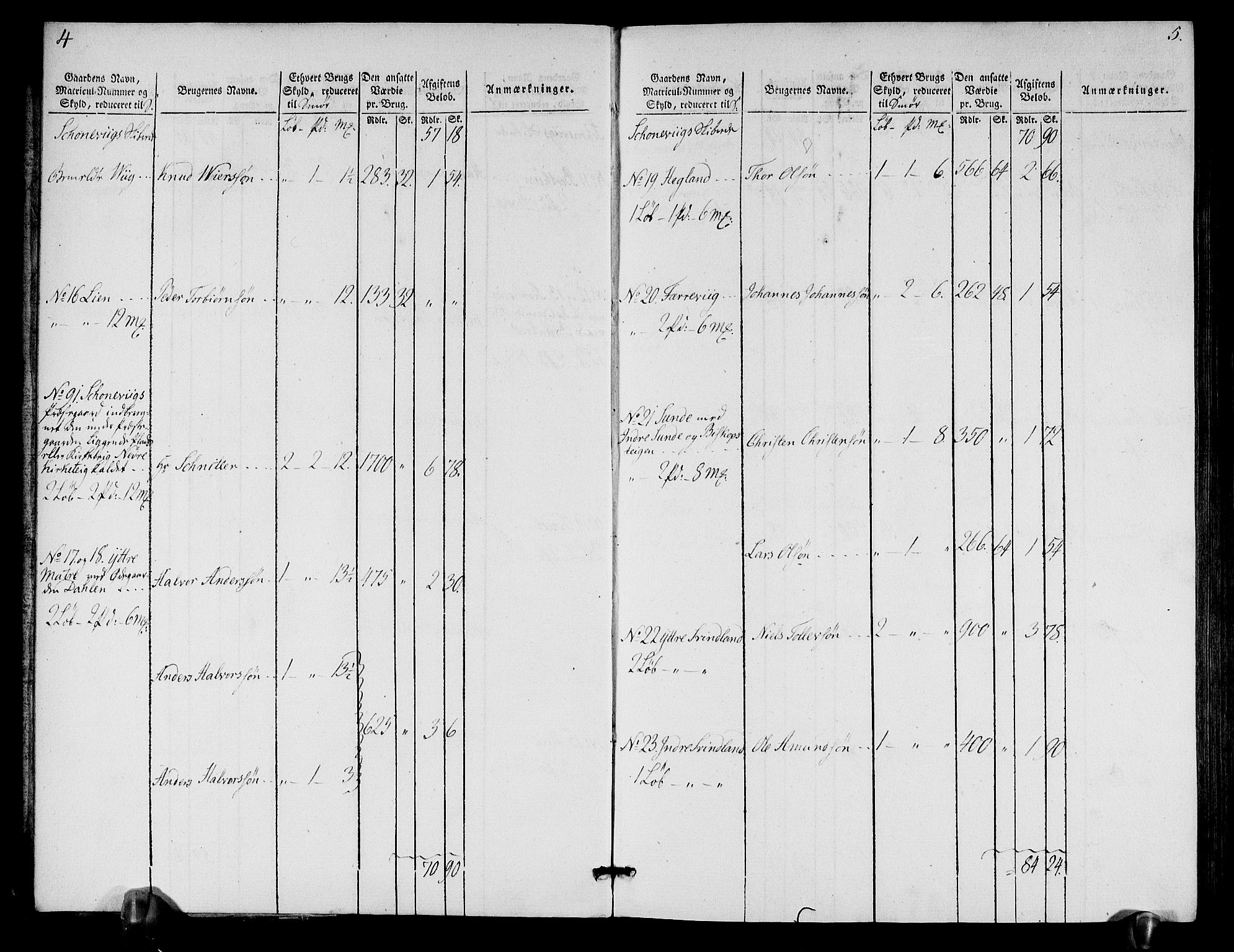 Rentekammeret inntil 1814, Realistisk ordnet avdeling, AV/RA-EA-4070/N/Ne/Nea/L0109: Sunnhordland og Hardanger fogderi. Oppebørselsregister, 1803-1804, p. 5