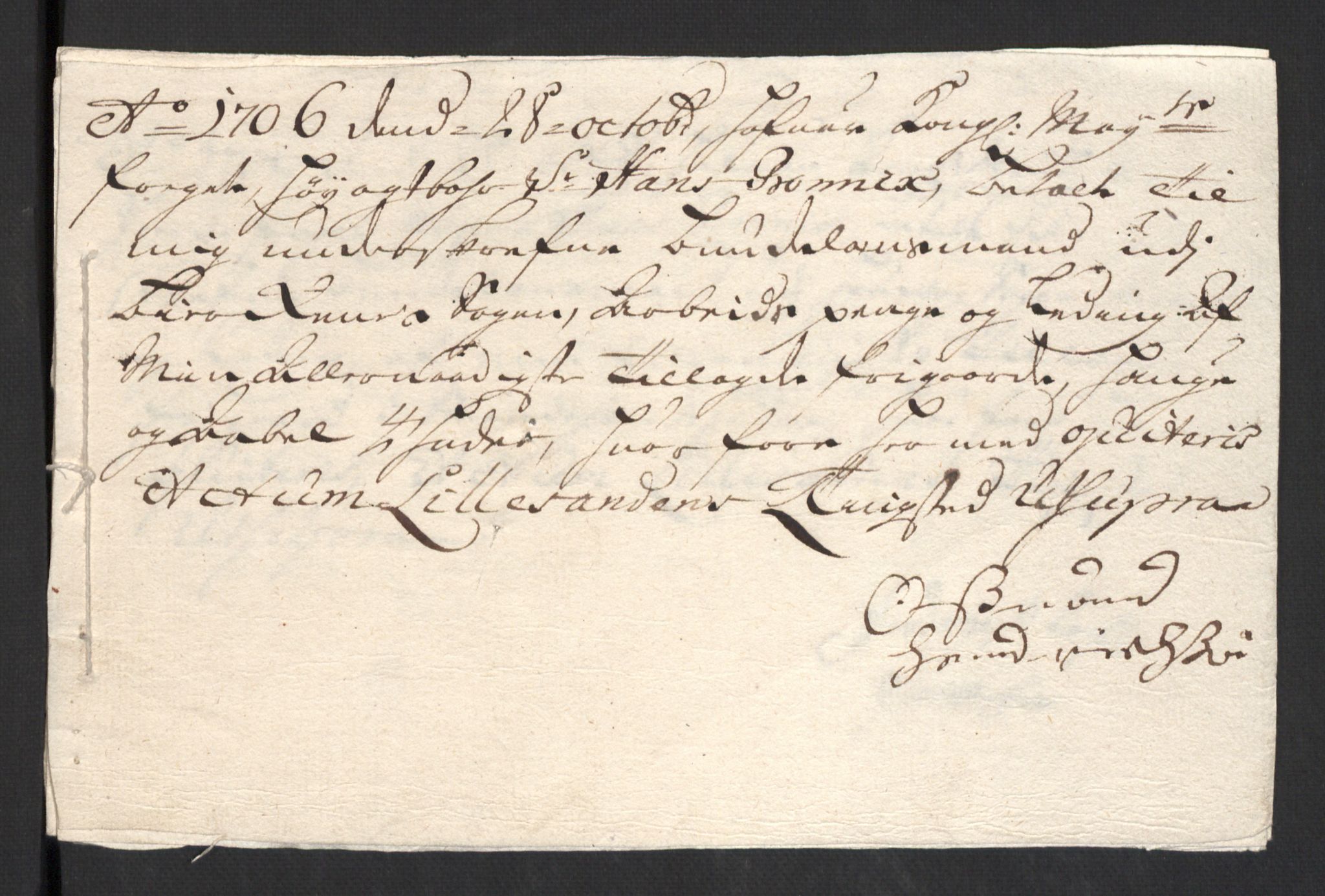 Rentekammeret inntil 1814, Reviderte regnskaper, Fogderegnskap, AV/RA-EA-4092/R39/L2318: Fogderegnskap Nedenes, 1706-1709, p. 70