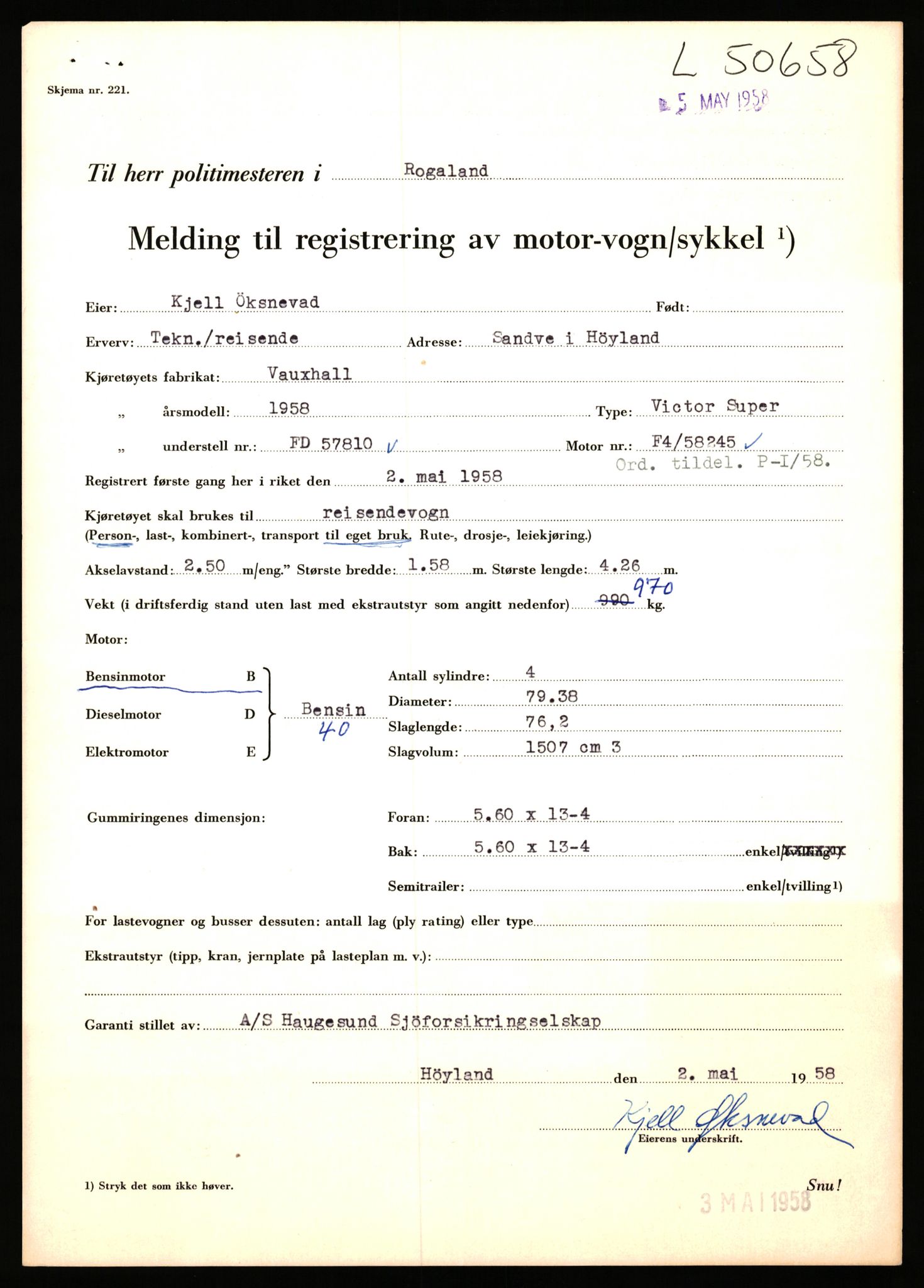 Stavanger trafikkstasjon, AV/SAST-A-101942/0/F/L0050: L-50600 - L-51299, 1930-1971, p. 187