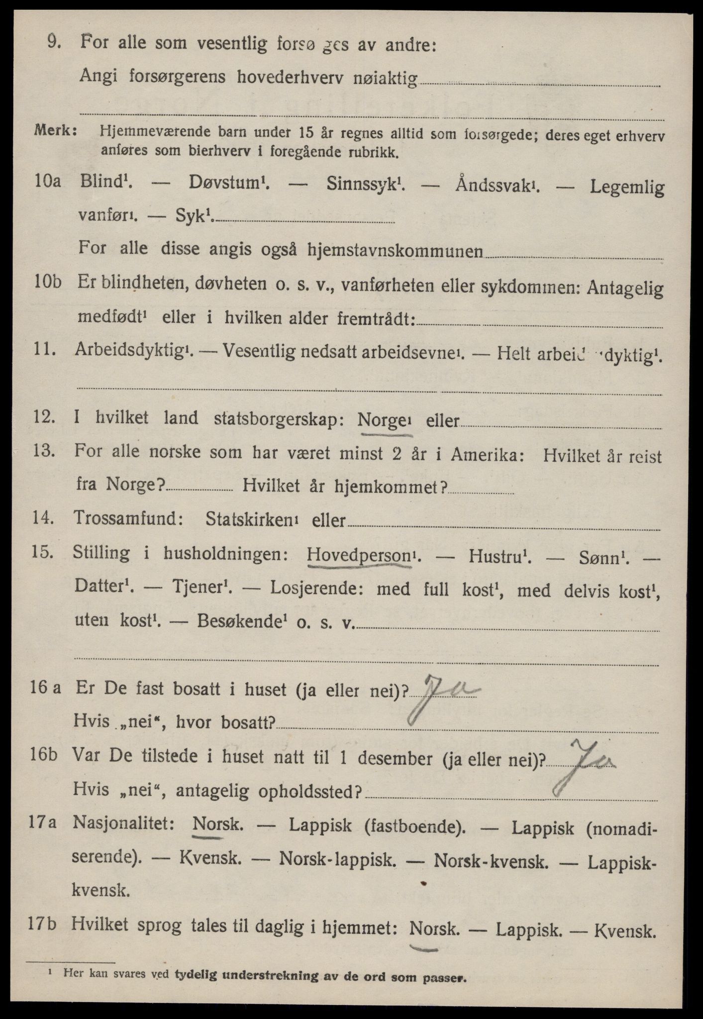 SAT, 1920 census for Meldal, 1920, p. 11728