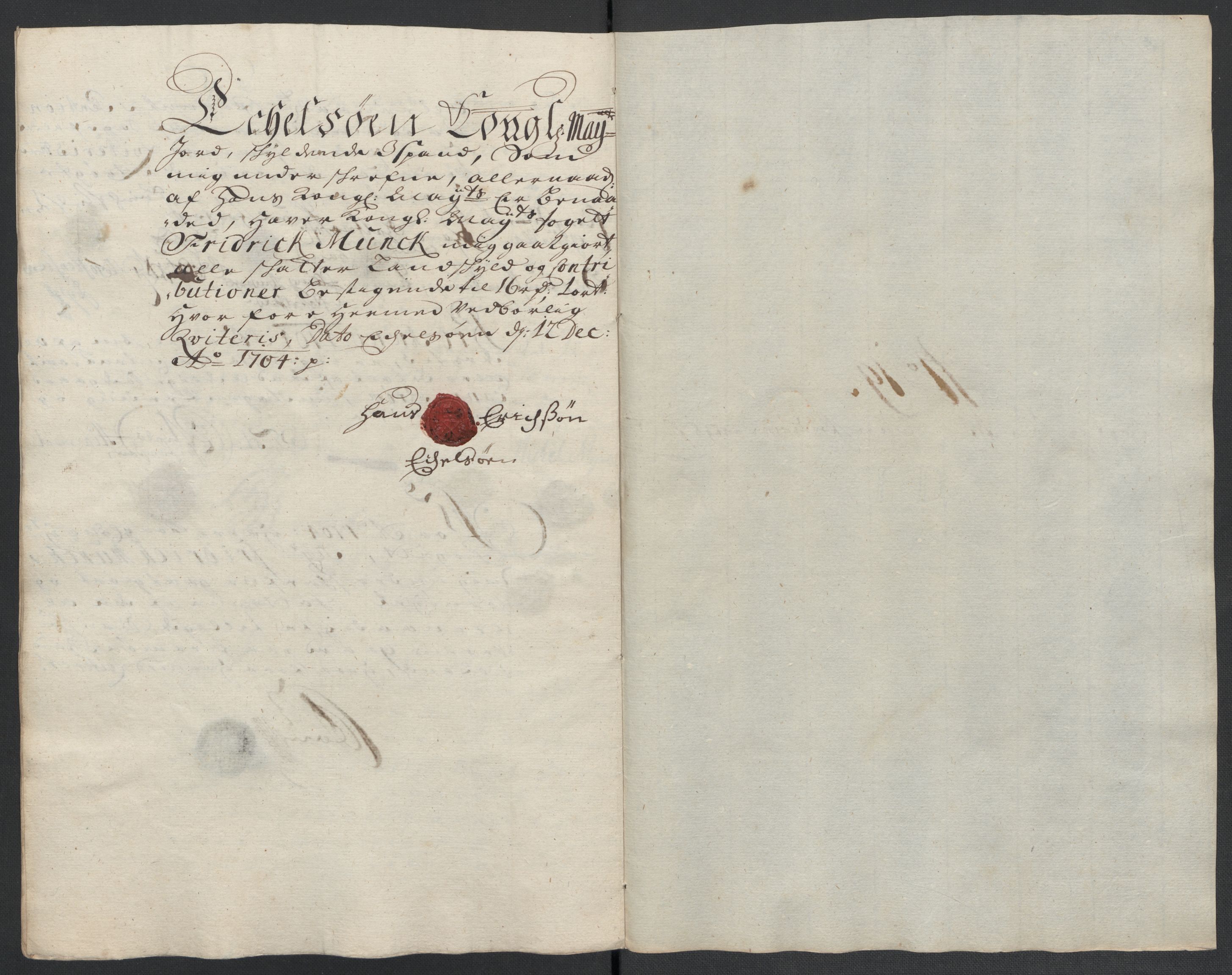 Rentekammeret inntil 1814, Reviderte regnskaper, Fogderegnskap, RA/EA-4092/R56/L3740: Fogderegnskap Nordmøre, 1703-1704, p. 330