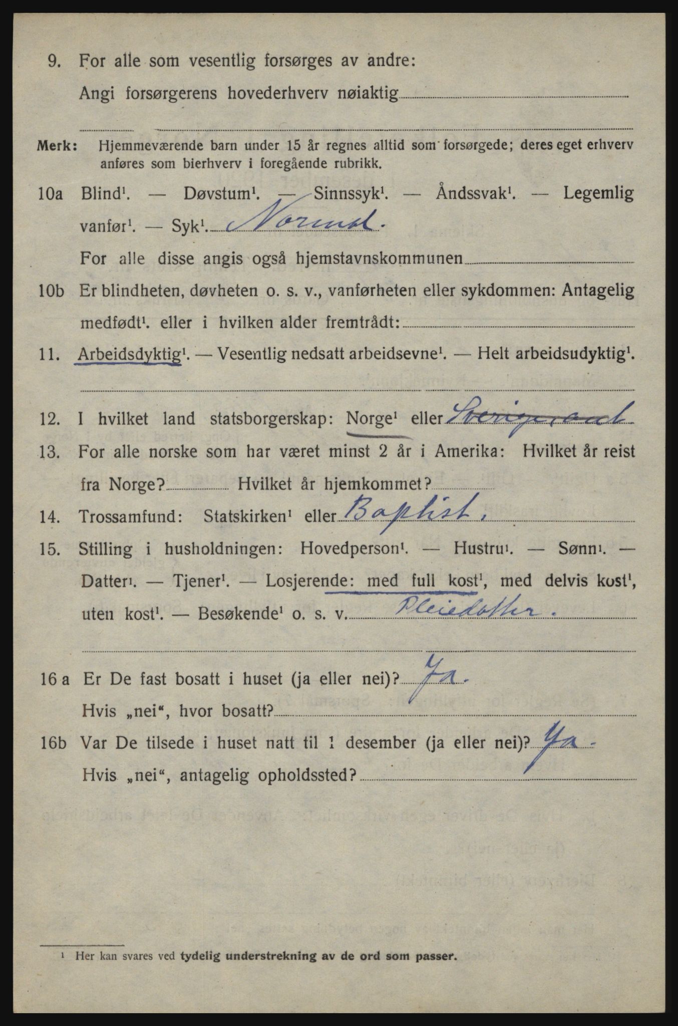 SAO, 1920 census for Berg, 1920, p. 11244