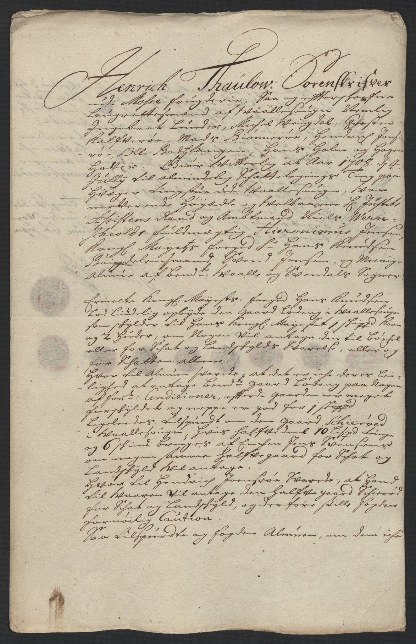 Rentekammeret inntil 1814, Reviderte regnskaper, Fogderegnskap, AV/RA-EA-4092/R04/L0134: Fogderegnskap Moss, Onsøy, Tune, Veme og Åbygge, 1707-1708, p. 366