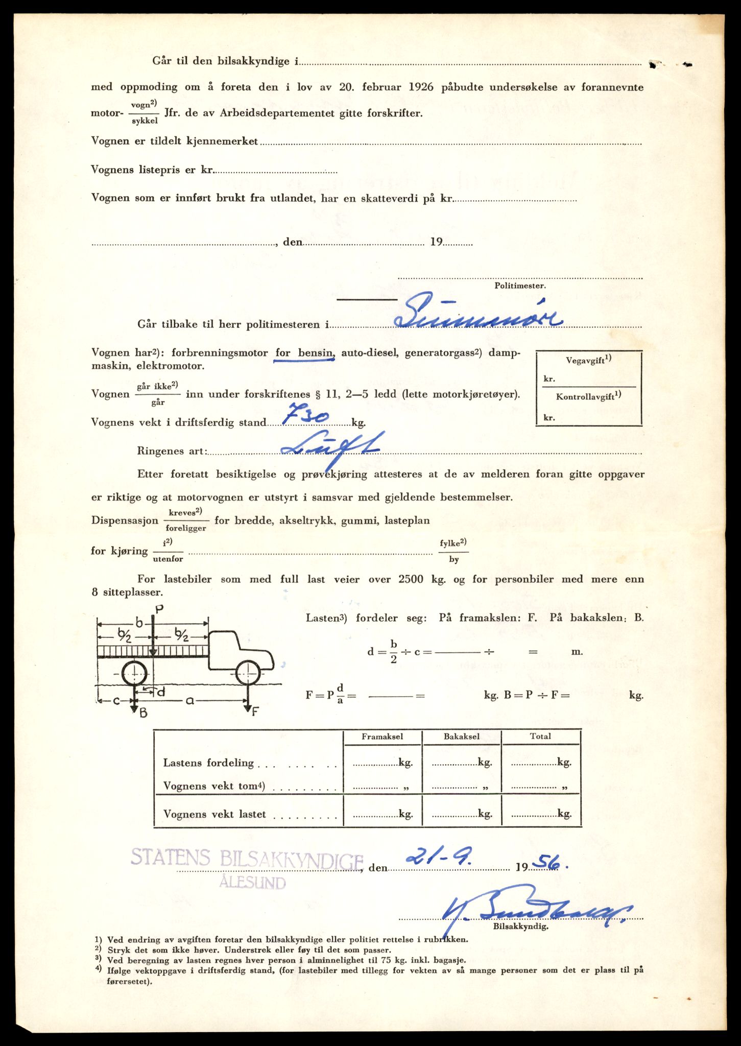 Møre og Romsdal vegkontor - Ålesund trafikkstasjon, AV/SAT-A-4099/F/Fe/L0017: Registreringskort for kjøretøy T 1985 - T 10090, 1927-1998, p. 2744