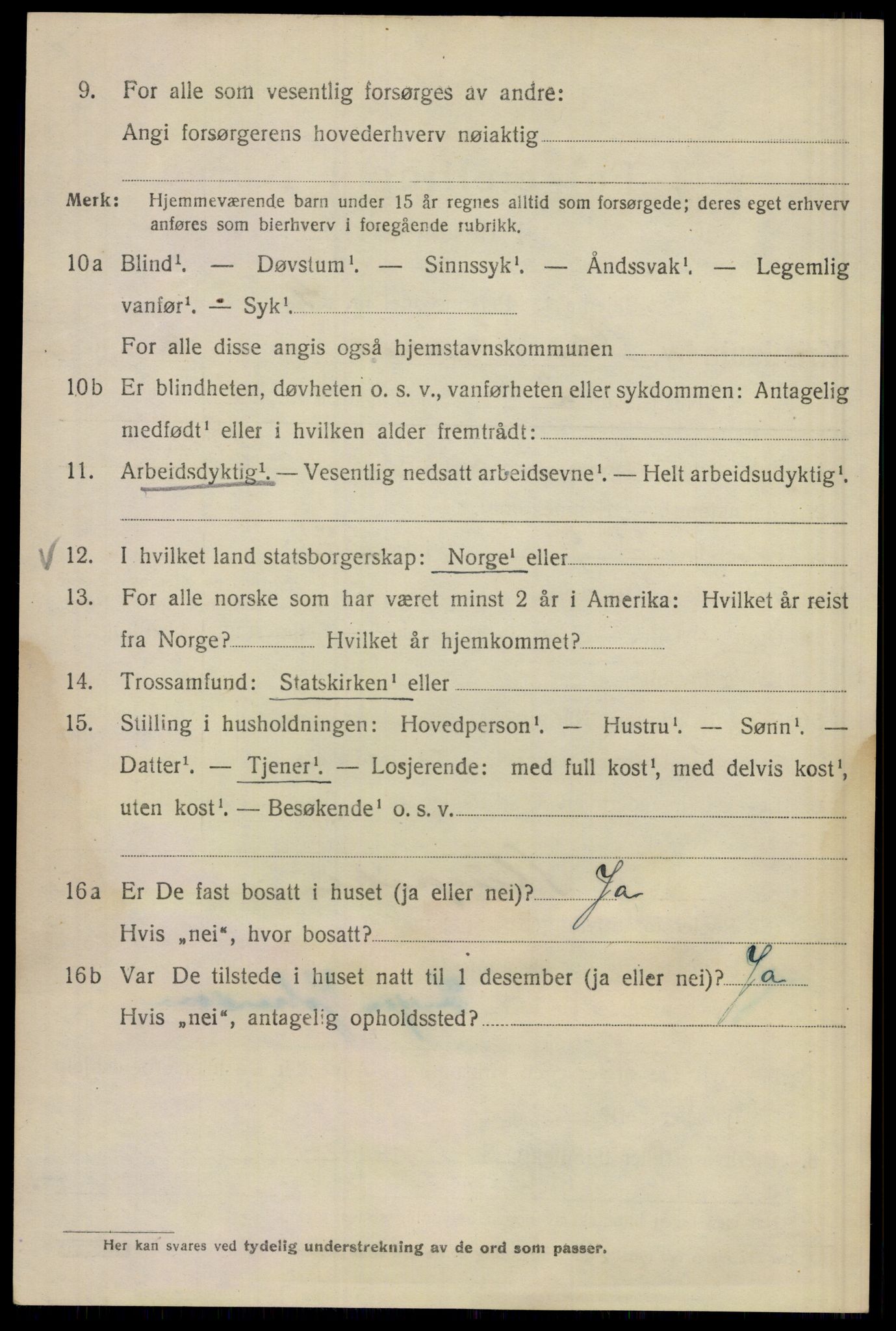 SAO, 1920 census for Kristiania, 1920, p. 432836