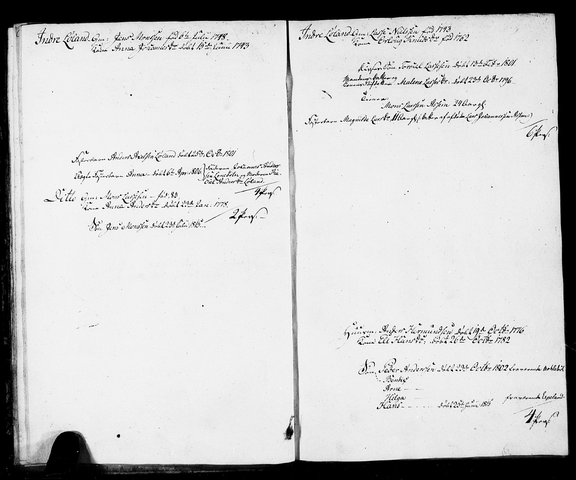 SAB, 1815 Census for 1415P Lavik, 1815, p. 10